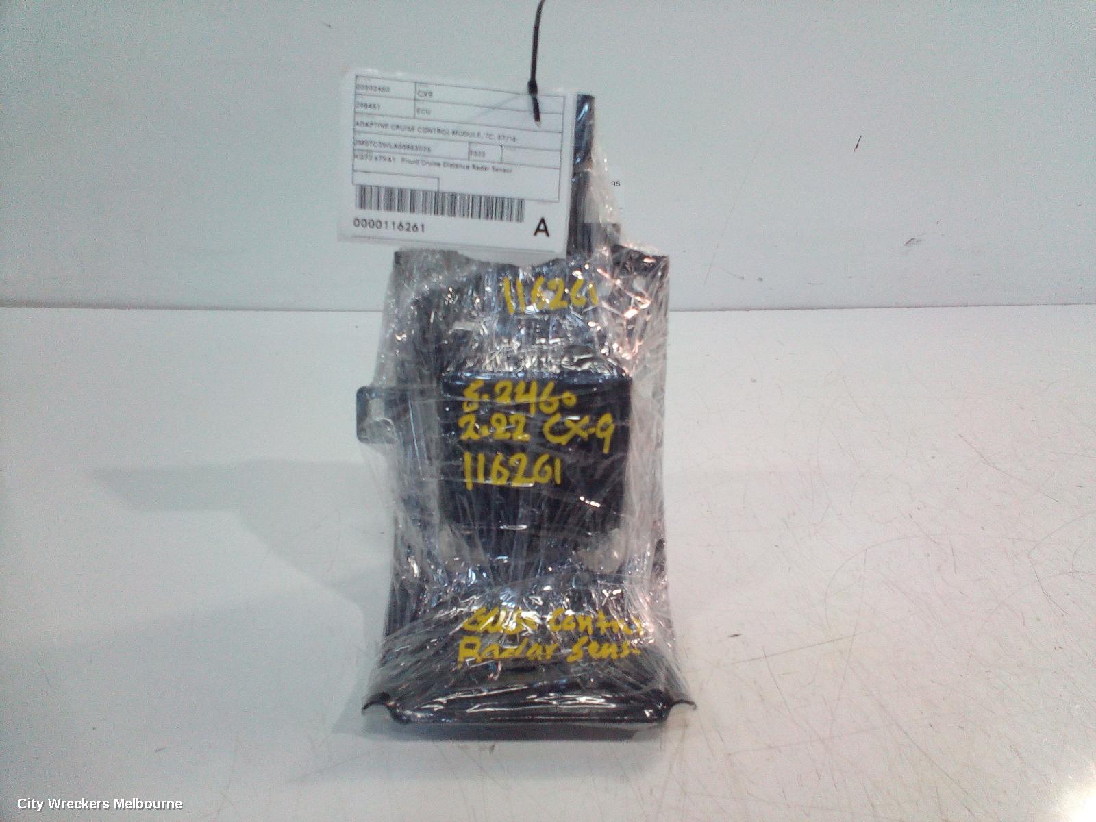 MAZDA CX9 ECU, ADAPTIVE CRUISE CONTROL MODULE, TC, 07/2016 ONWARDS