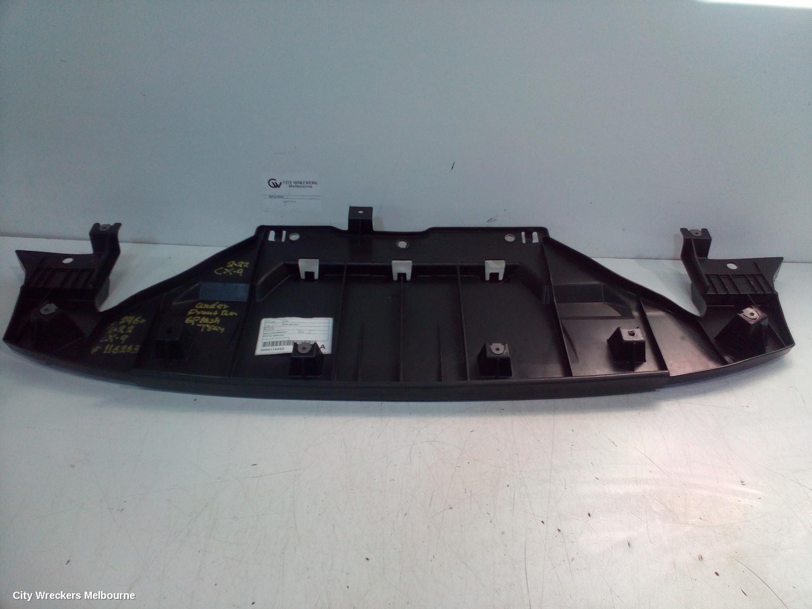 MAZDA CX9, TC, 07/2016 - 12/2024, UNDER BAR SPLASH TRAY: 116263