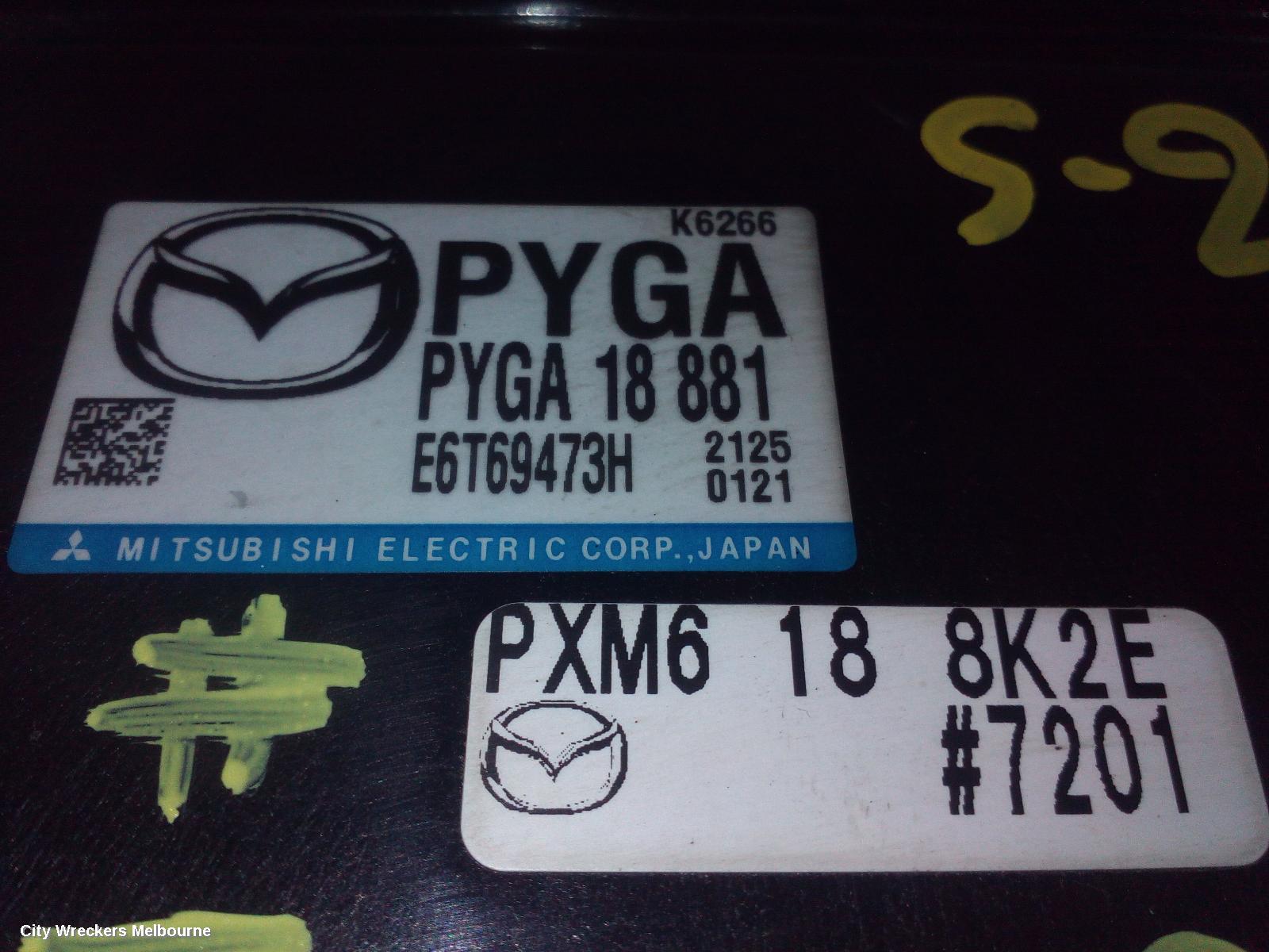 MAZDA CX9 ECU, ENGINE ECU, 2.5, PETROL, TURBO, ECU ONLY, TC, 07/2016 ONWARDS