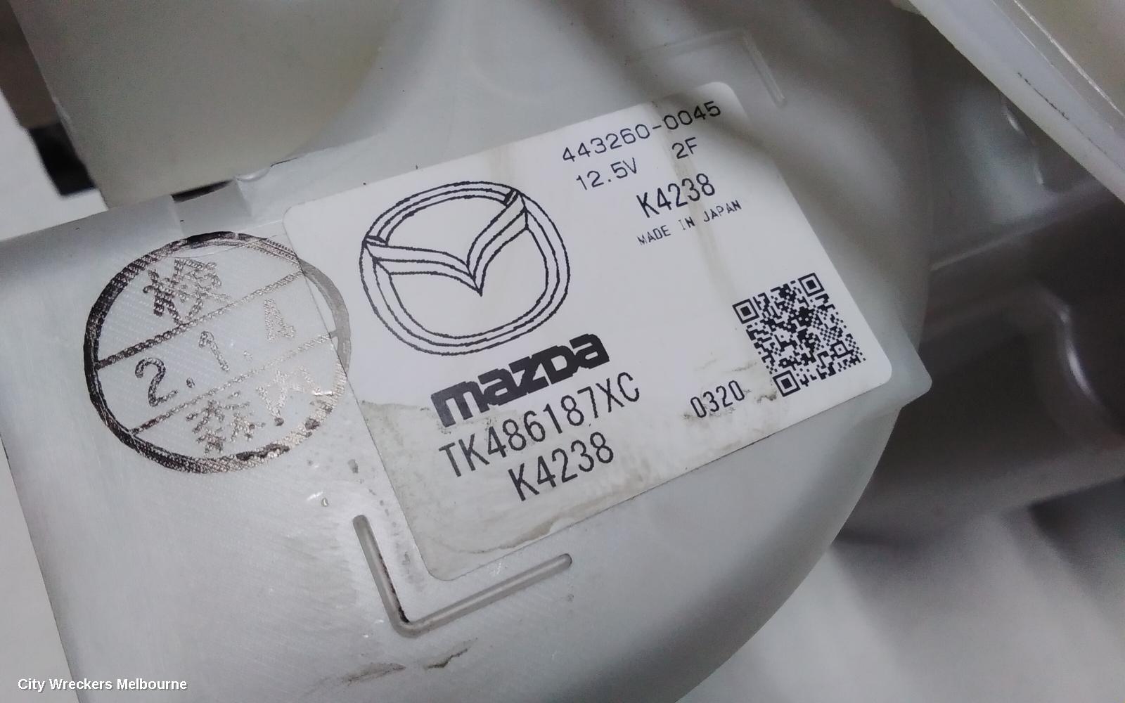 MAZDA CX9 HEATER FAN MOTOR, REAR, TC, 07/2016 ONWARDS