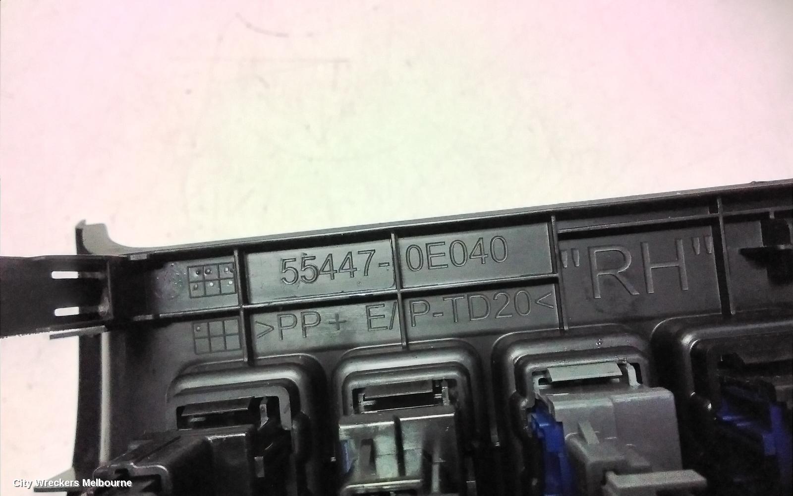 TOYOTA KLUGER GEAR STICK/SHIFTER, XU50 SERIES, 03/2014 - 02/2021