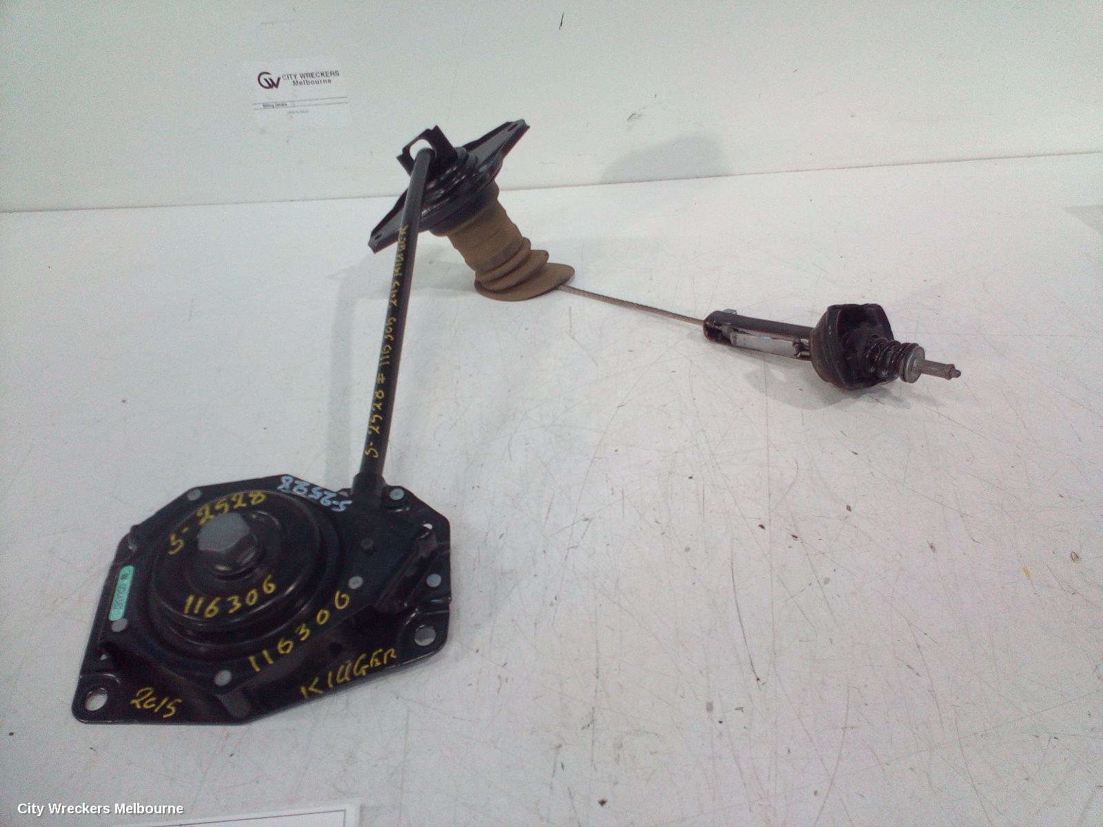 TOYOTA KLUGER SPARE WHEEL CARRIER, XU50 SERIES, 12/2013 - 10/2016