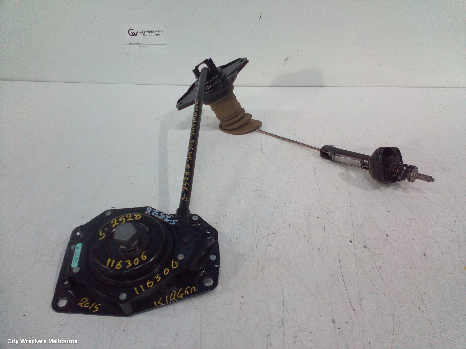 TOYOTA KLUGER SPARE WHEEL CARRIER, XU50 SERIES, 12/2013 - 10/2016