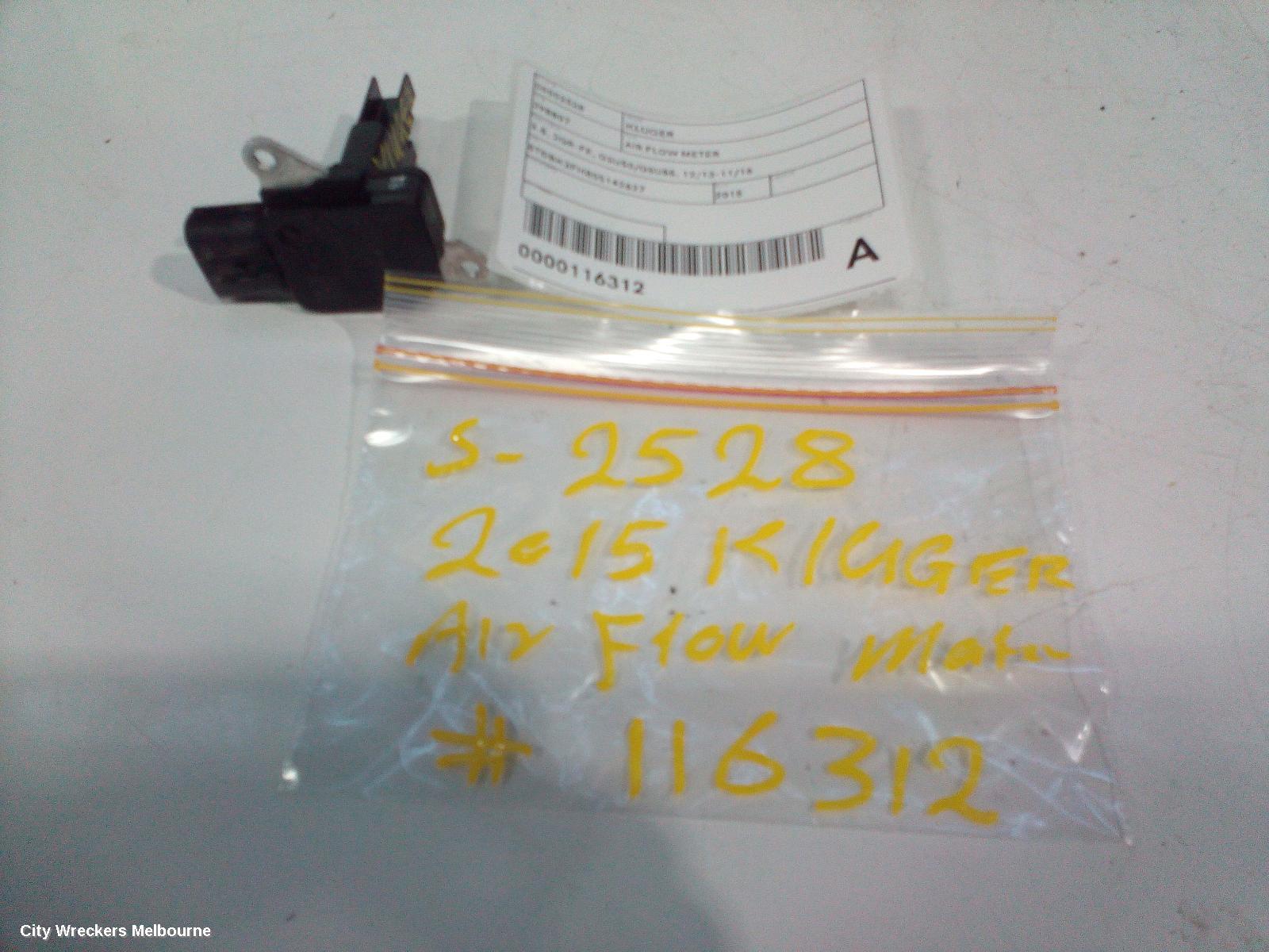 TOYOTA KLUGER AIR FLOW METER, 3.5, 2GR-FE, GSU50/GSU55, 12/2013 - 11/2016