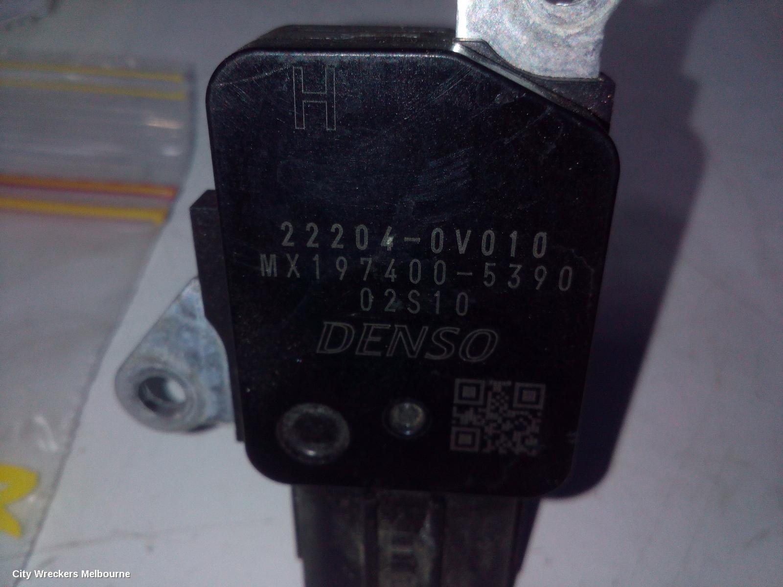 TOYOTA KLUGER AIR FLOW METER, 3.5, 2GR-FE, GSU50/GSU55, 12/2013 - 11/2016