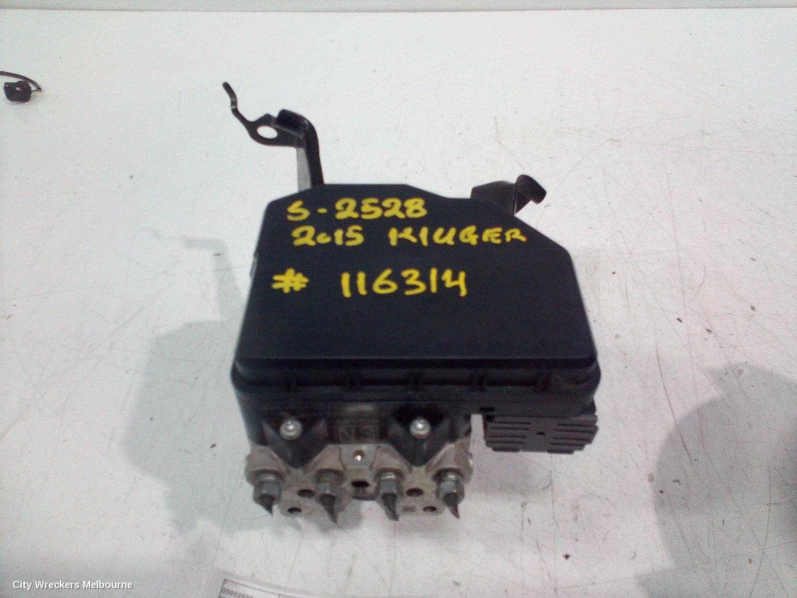 TOYOTA KLUGER ABS PUMP/MODULATOR, XU50 SERIES, 12/2013 - 01/2017
