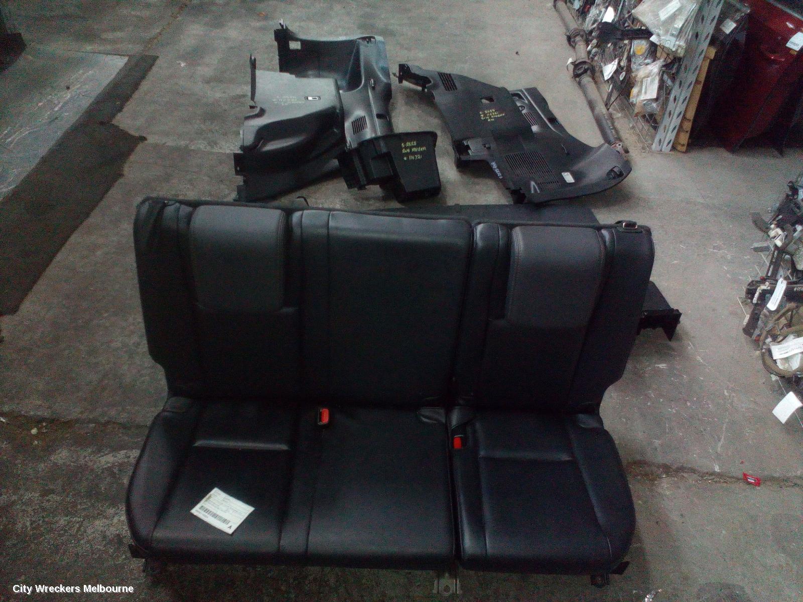 TOYOTA KLUGER 3RD SEAT, ASSY (TWO PIECE TYPE), LEATHER, GSU50/GSU55, 12/2013 - 02/2021