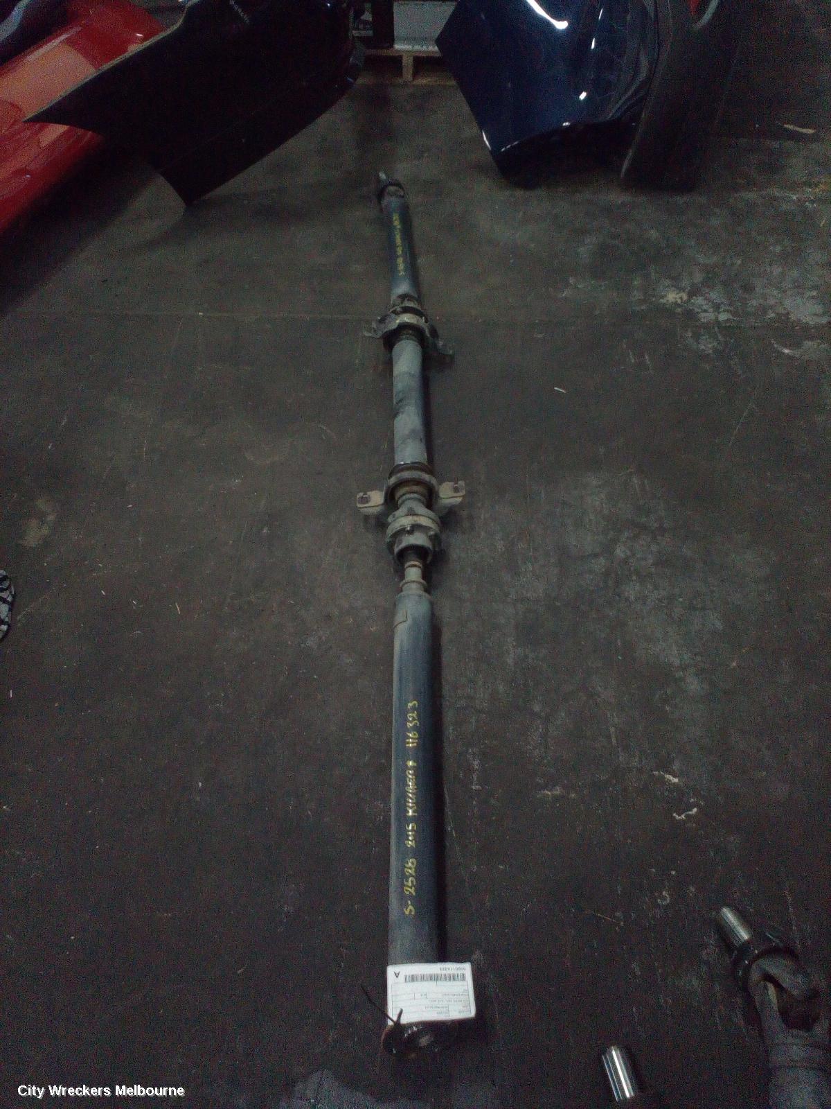 TOYOTA KLUGER REAR DRIVE SHAFT, XU50 SERIES, 4WD, 12/2013 - 02/2021