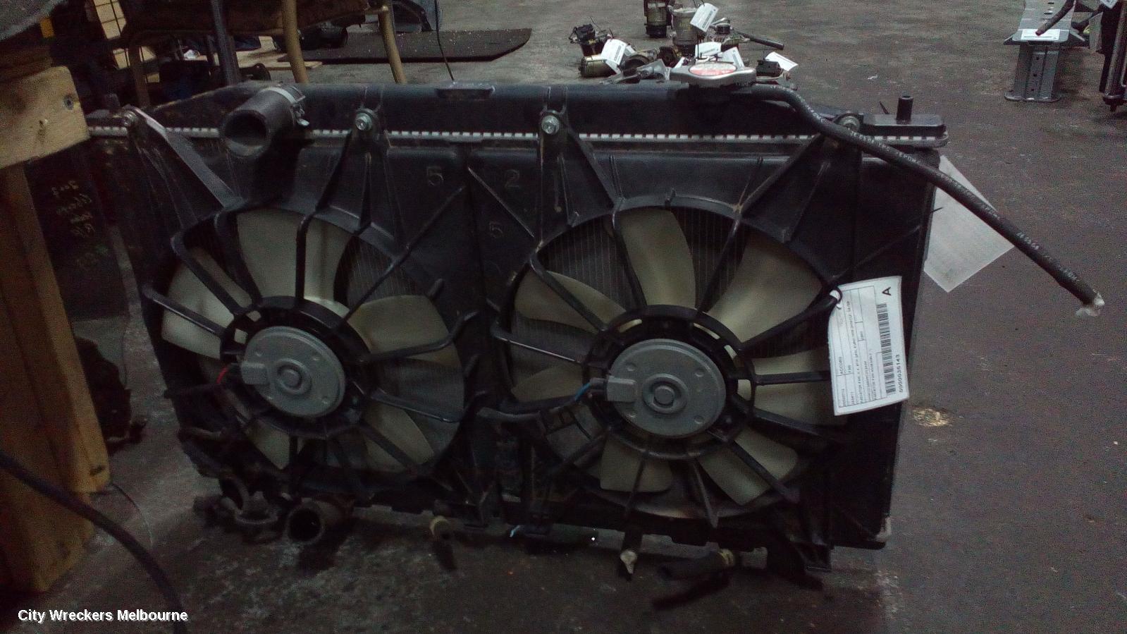 HONDA ACCORD FAN, RADIATOR FAN, 2.4, 8TH GEN, EURO (VIN JHMCU), 06/2008 - 12/2015
