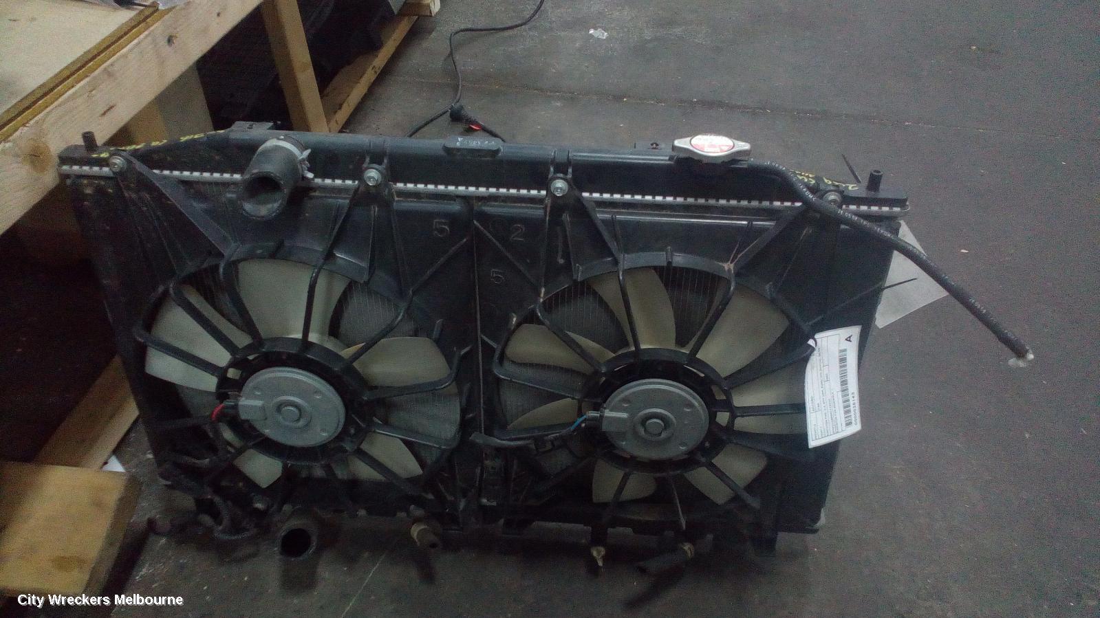 HONDA ACCORD FAN, RADIATOR FAN, 2.4, 8TH GEN, EURO (VIN JHMCU), 06/2008 - 12/2015