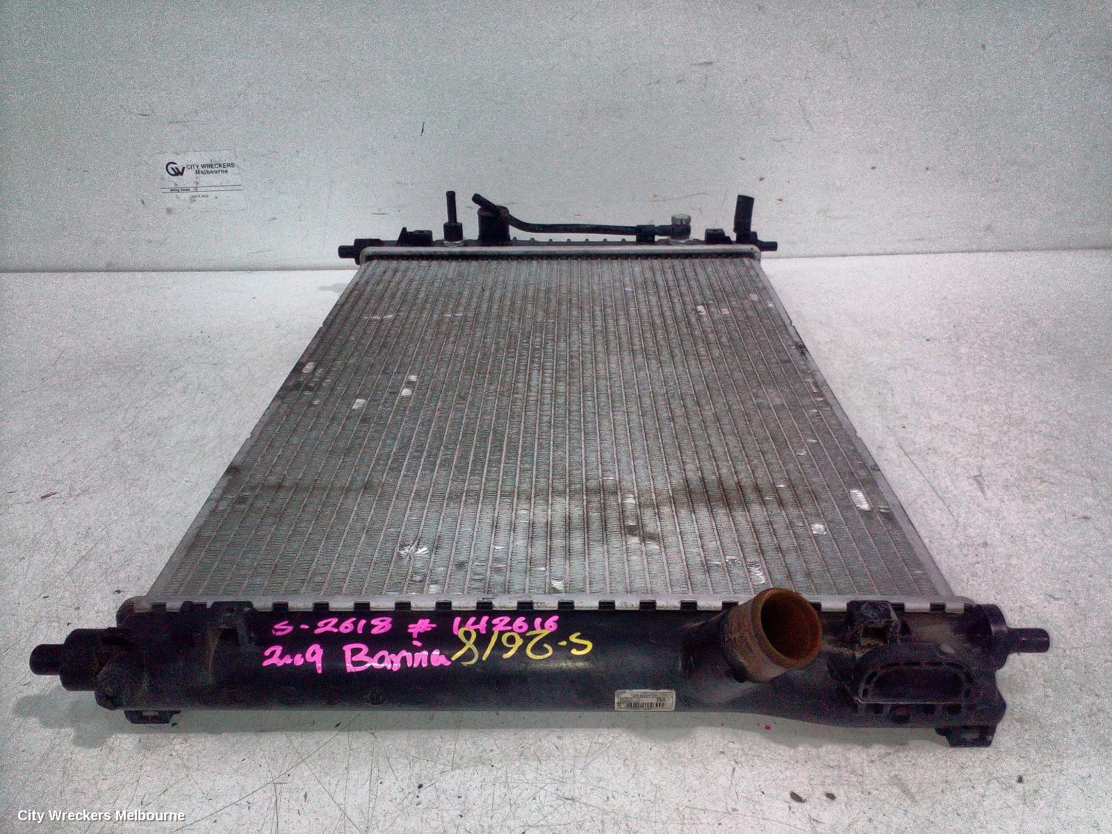 HOLDEN BARINA RADIATOR, AUTO, 1.6, F16D3, TK, 07/2008 - 12/2012