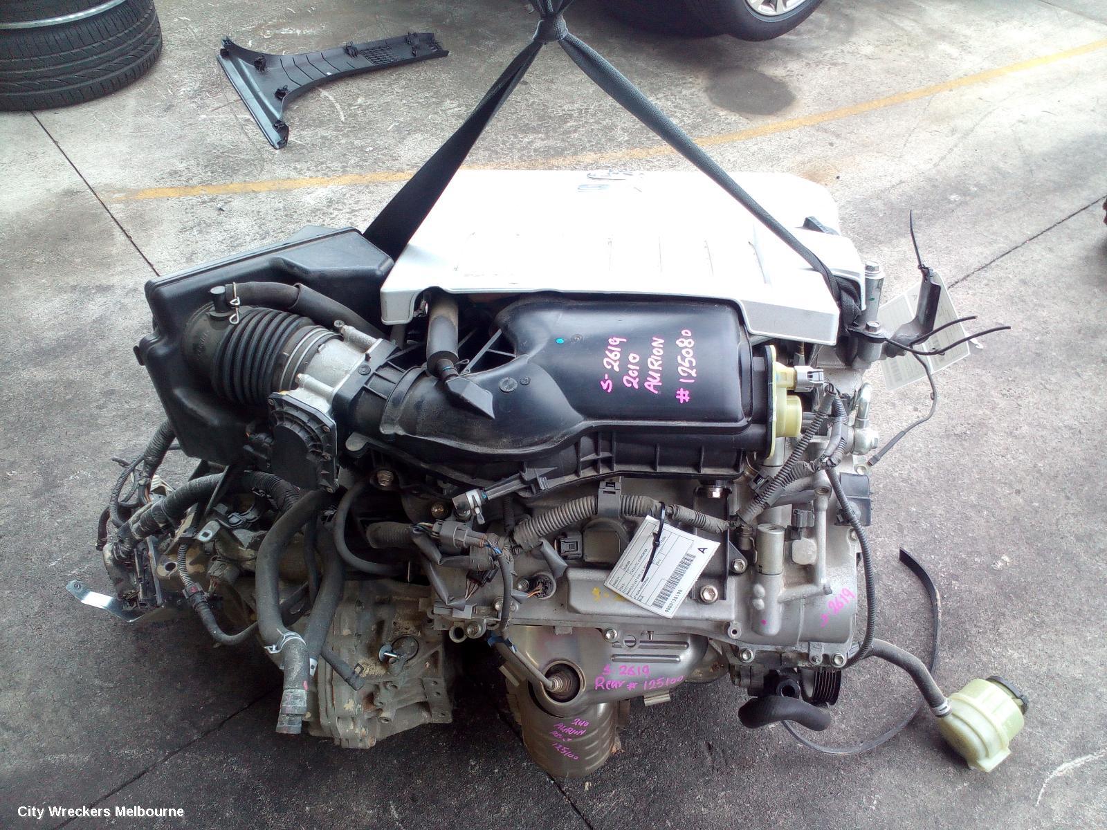 TOYOTA AURION ENGINE, 3.5, 2GR-FE, GSV40R-GSV50R, 10/2006 - 08/2017