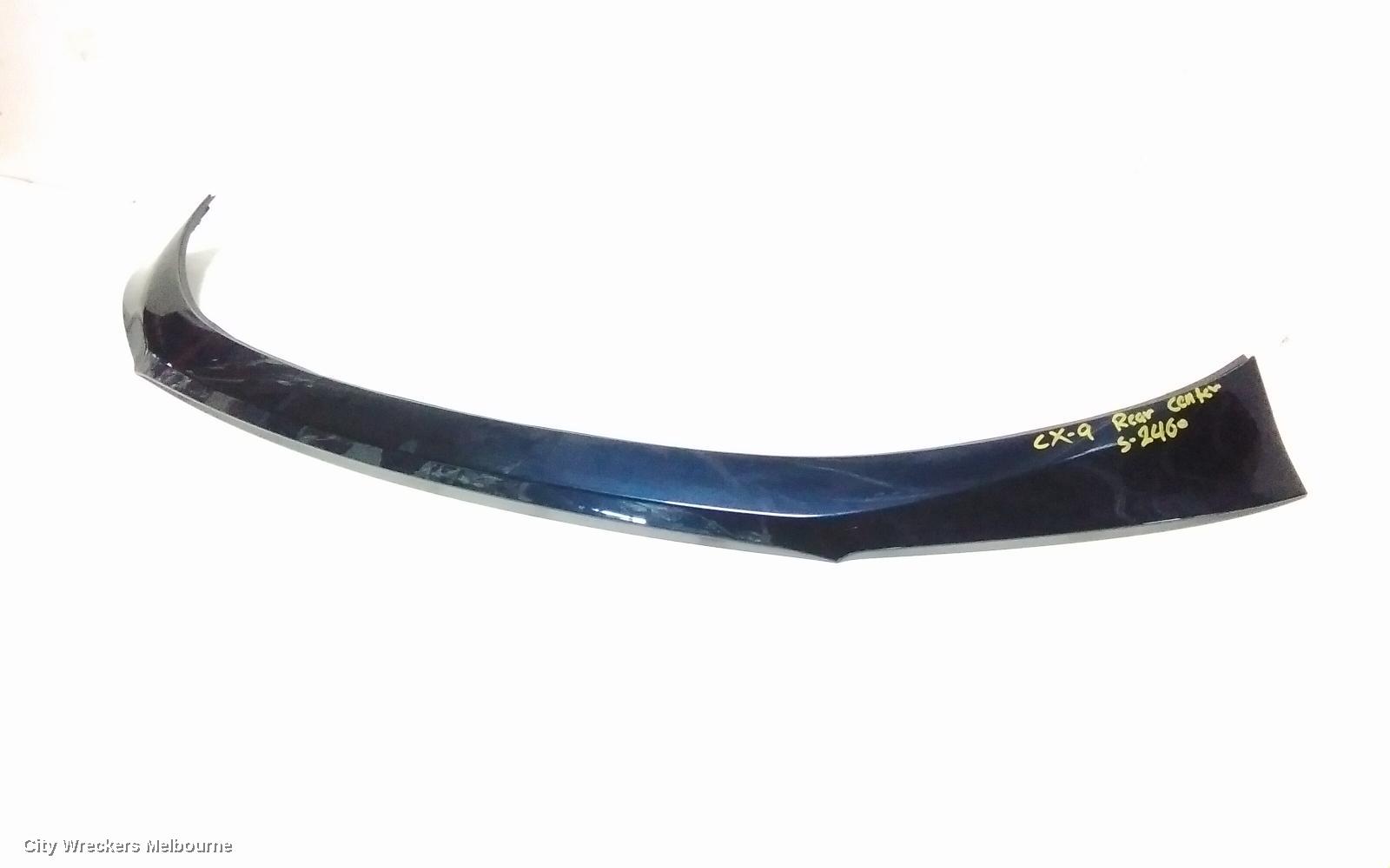 MAZDA CX9 REAR GARNISH, TAILGATE GARNISH (UPPER), COLOUR CODED TYPE, TC, 07/2016 ONWARDS