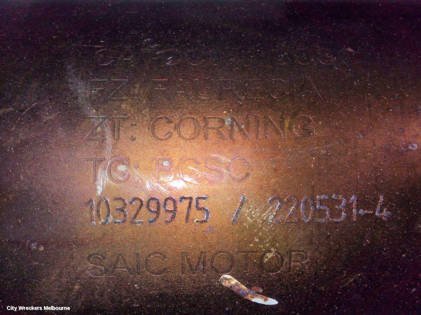 MG HS CATALYTIC CONVERTER, PETROL, 1.5, TURBO, SAS23, 09/2019 ONWARDS