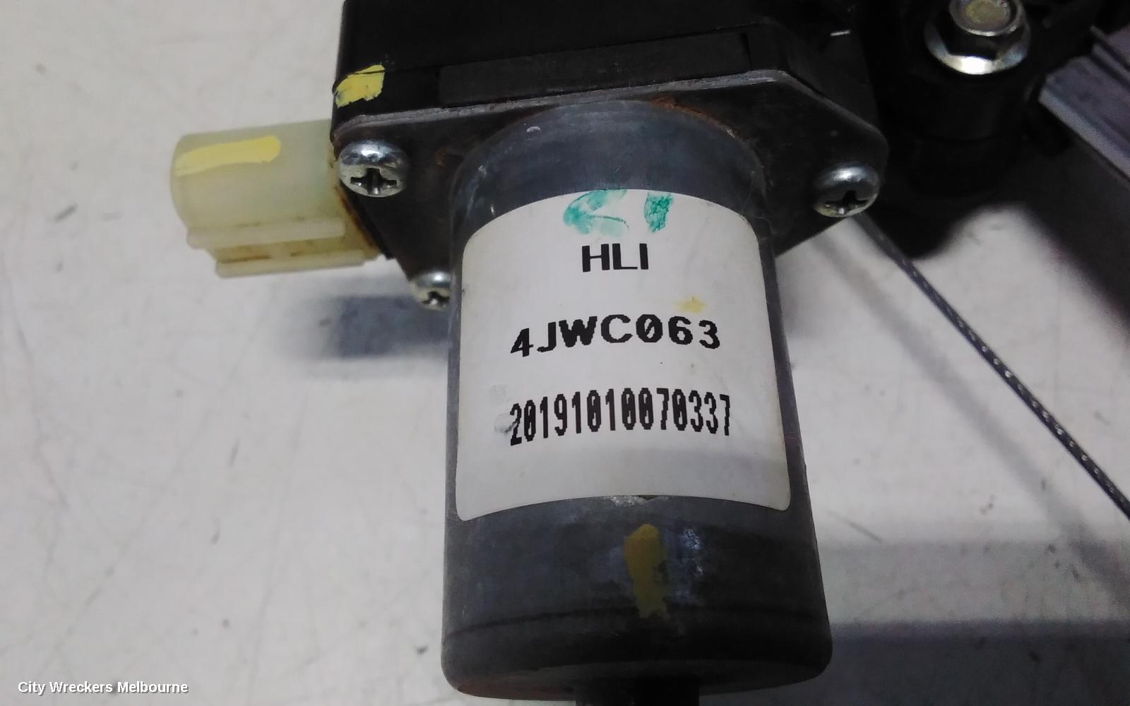 SUZUKI BALENO RIGHT REAR WND REG/MOTOR, EW, 04/2016 - 12/2022