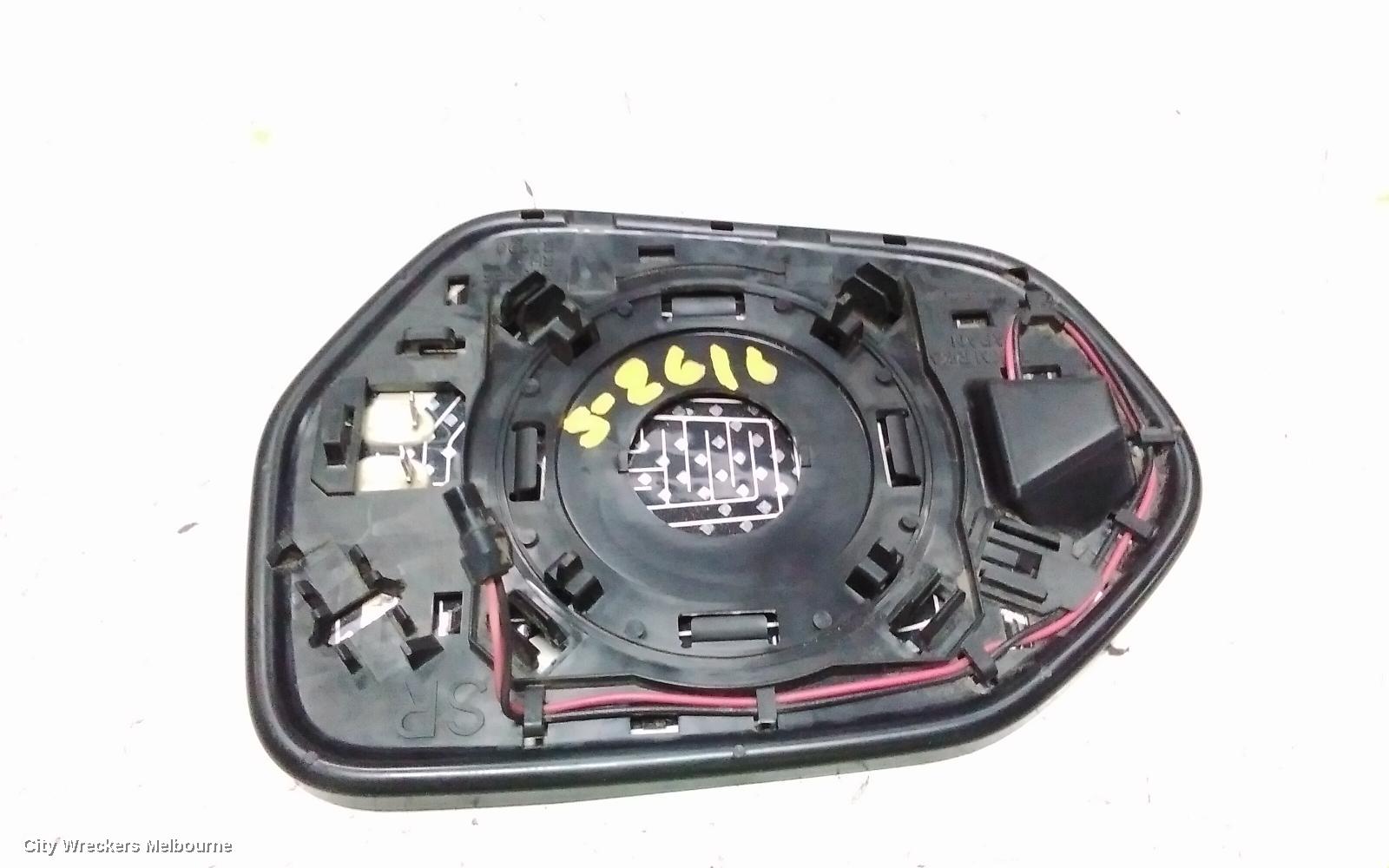 TOYOTA C-HR RIGHT DOOR MIRROR, GEN 1, POWER FOLD, HEATED, AUTO DIM, BLIND SPOT, COLOUR CODED TYPE, 10/2019 ONWARDS