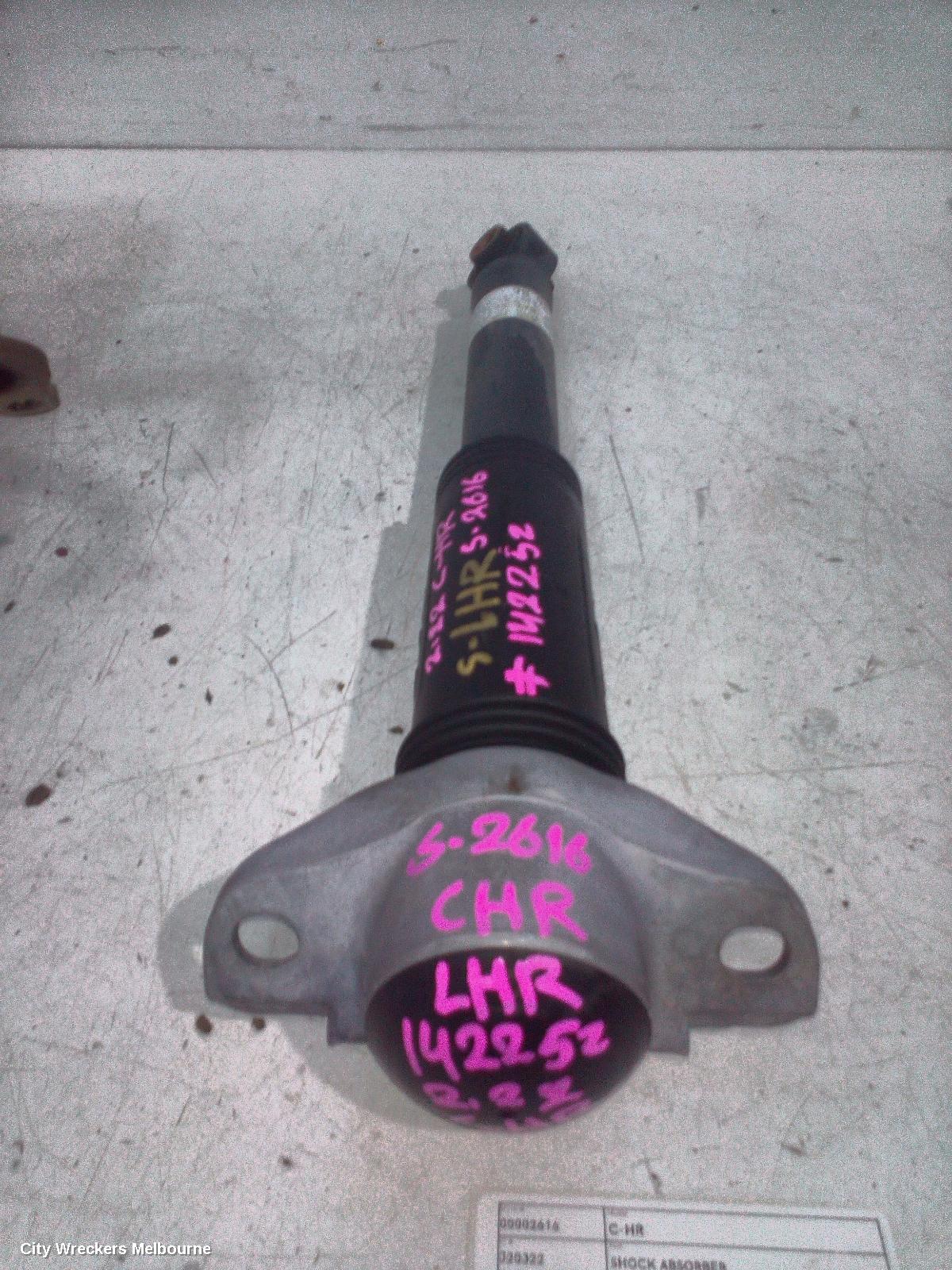 TOYOTA C-HR SHOCK ABSORBER, GEN 1, PETROL, 1.8, HEV, LEFT/RIGHT, SINGLE SHOCK ONLY, 10/2019 - 09/2023
