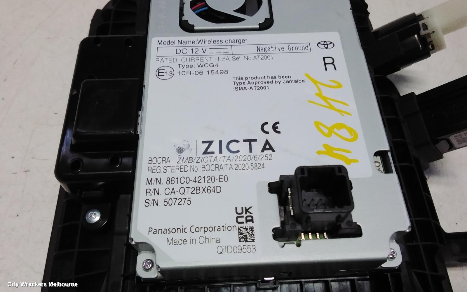 TOYOTA RAV4, XA50, 11/2018 - 12/2025, WIRLESS CHARGER : 116463