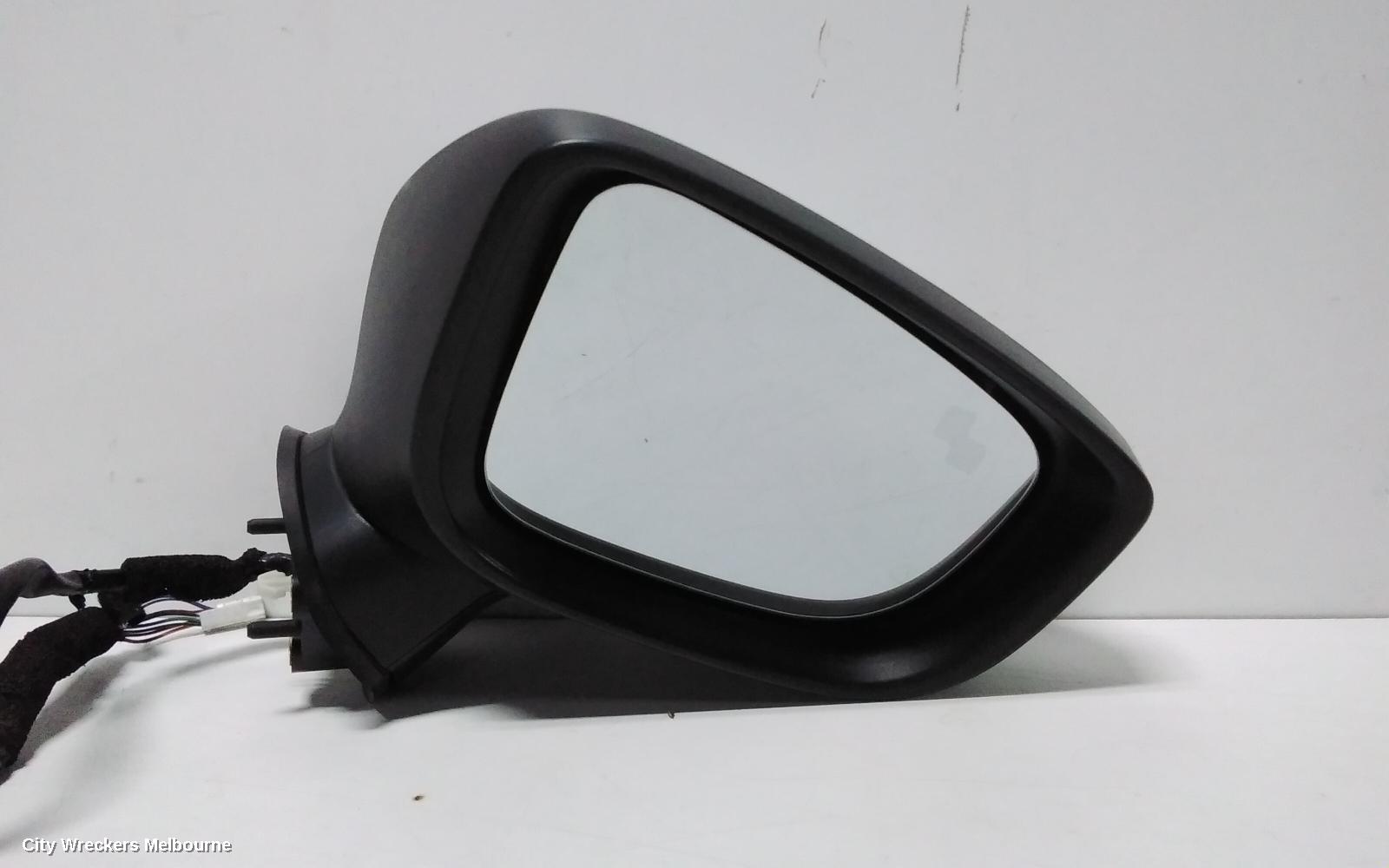 MAZDA 3 RIGHT DOOR MIRROR, BN, MAXX/TOURING/SP25, NON HEATED, W/ BLIND SPOT TYPE, 05/2016 - 02/2019