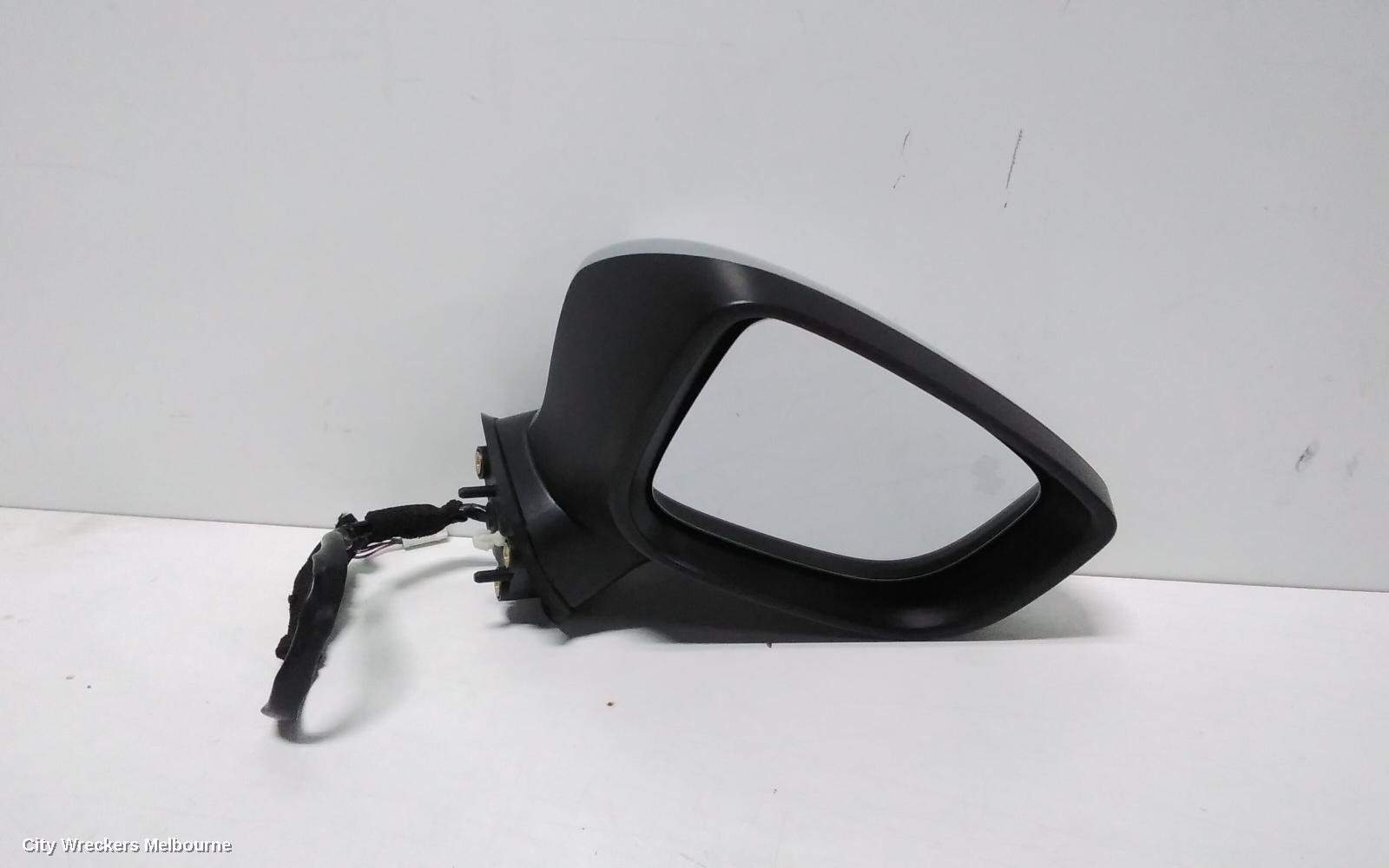 MAZDA 3 RIGHT DOOR MIRROR, BN, MAXX/TOURING/SP25, NON HEATED, W/ BLIND SPOT TYPE, 05/2016 - 02/2019