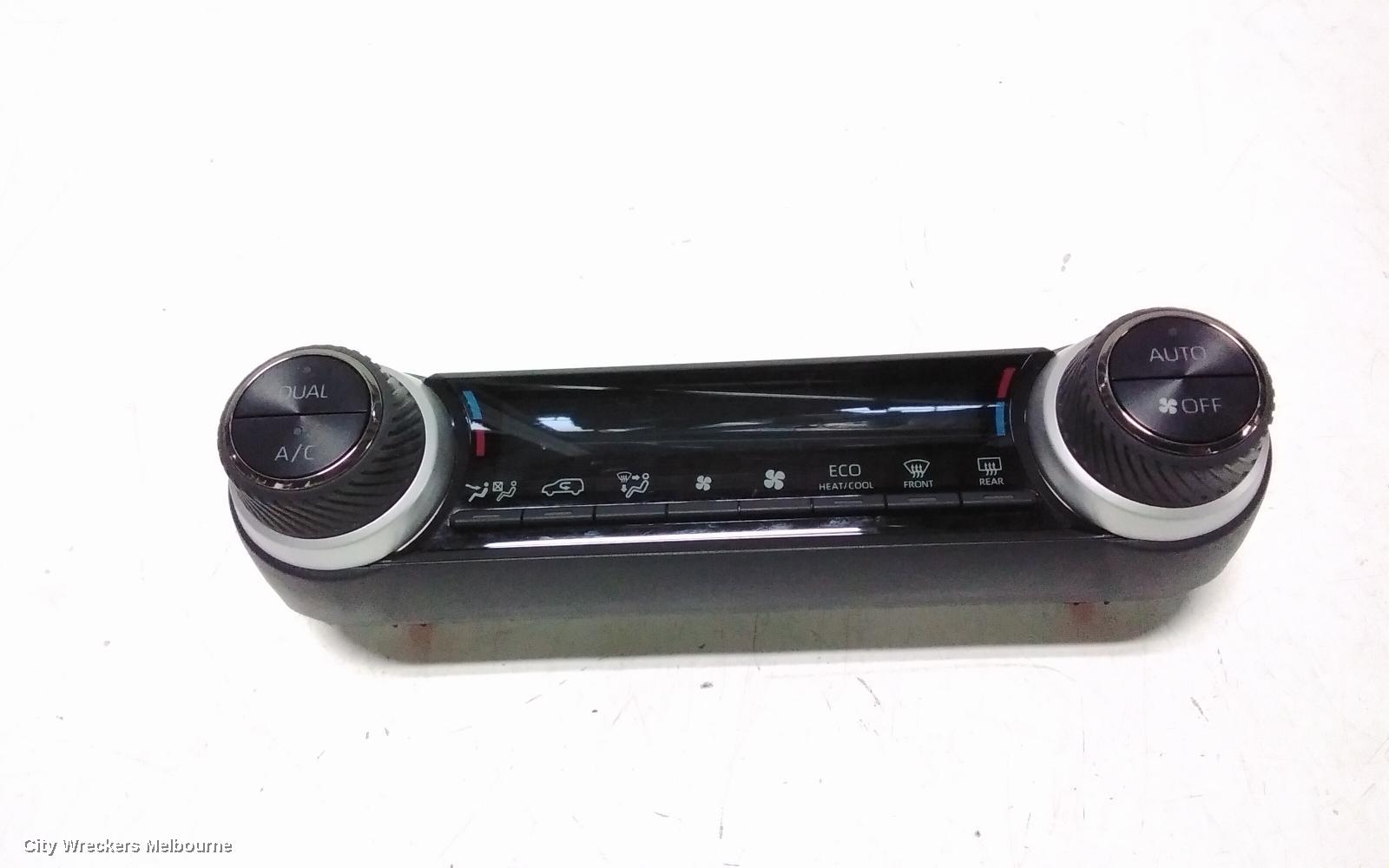 TOYOTA RAV4 HEATER/AC CONTROLS, DUAL ZONE CLIMATE CONTROL, XA50, 11/2018 ONWARDS