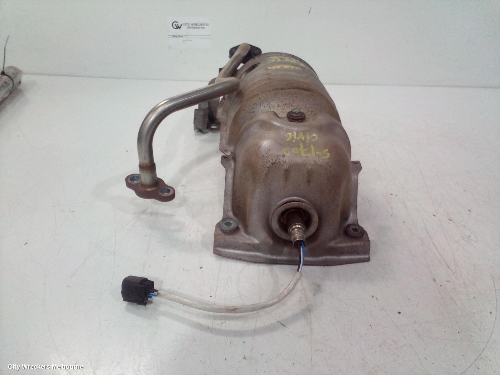 HONDA CIVIC CATALYTIC CONVERTER, CATALYTIC CONVERTER, 1.3/1.8, PETROL, 8TH GEN, 02/2006 - 12/2011