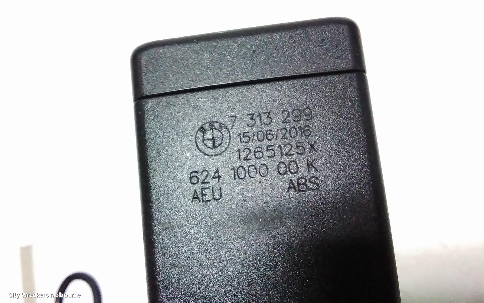 BMW X1 SEATBELT/STALK, LH REAR, SEAT BELT STALK ONLY, F48, 08/2015 - 06/2022