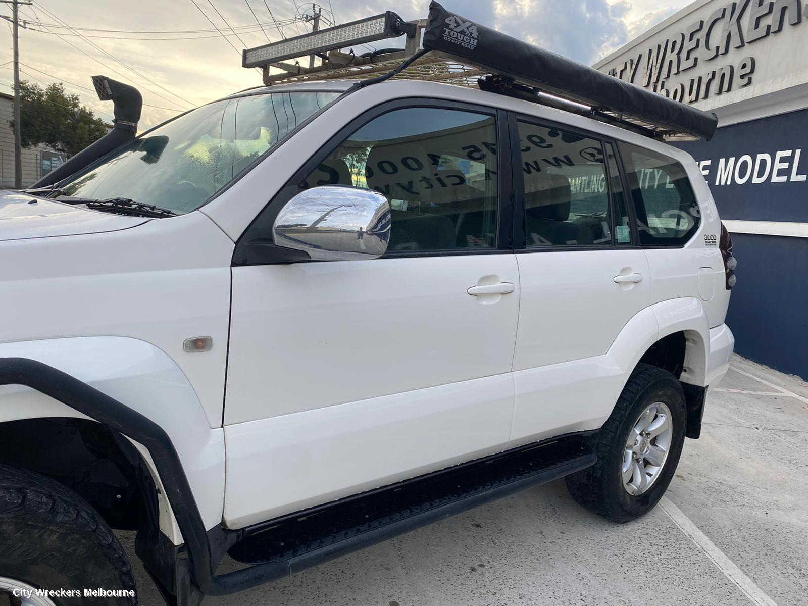 TOYOTA PRADO OVERFLOW BOTTLE, 120 SERIES, 3.0, DIESEL 02/2003 - 10/2009