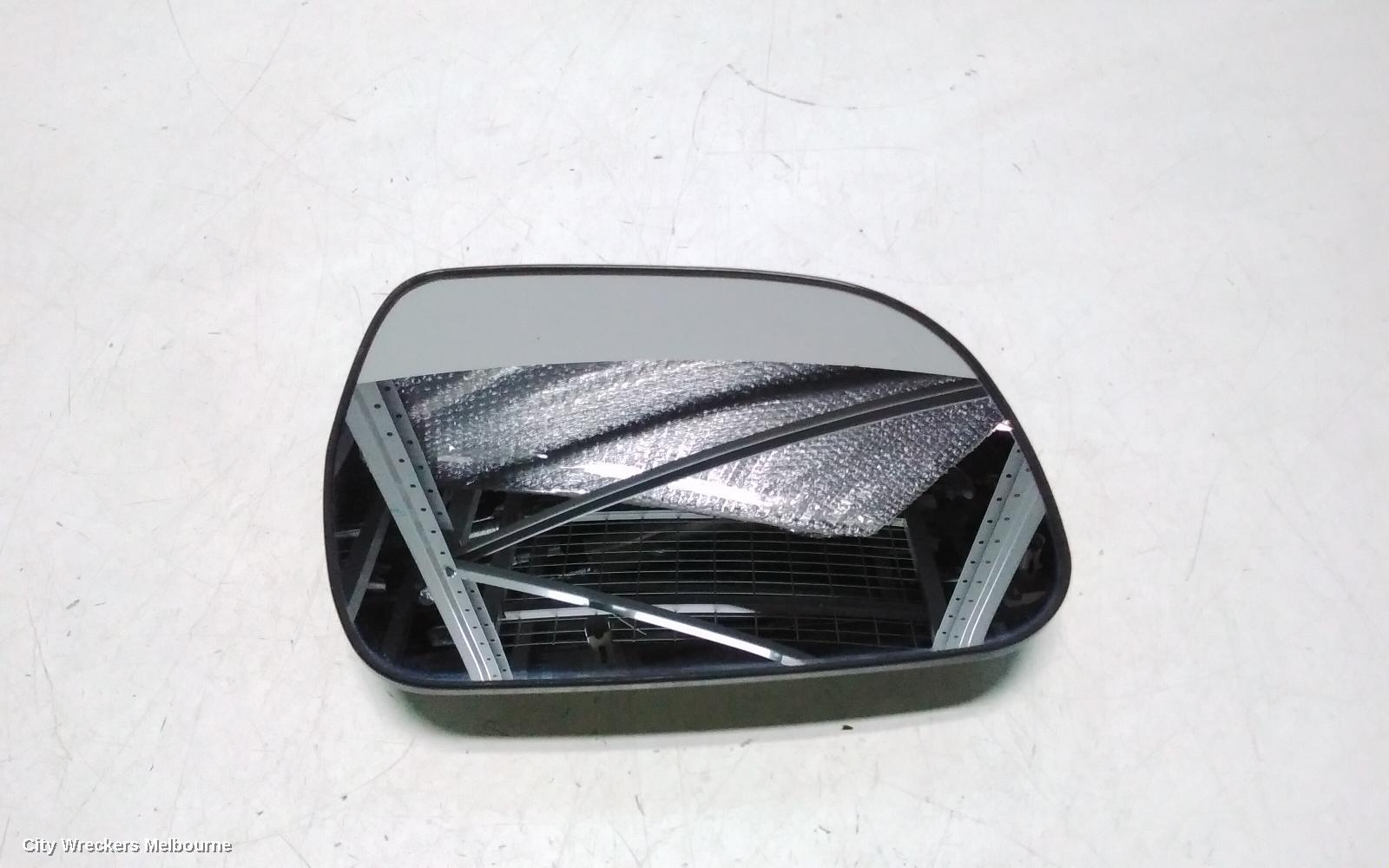 TOYOTA KLUGER RIGHT DOOR MIRROR, GSU40-GSU45, CHROME, NON PUDDLE LIGHT TYPE, 05/2007 - 07/2010