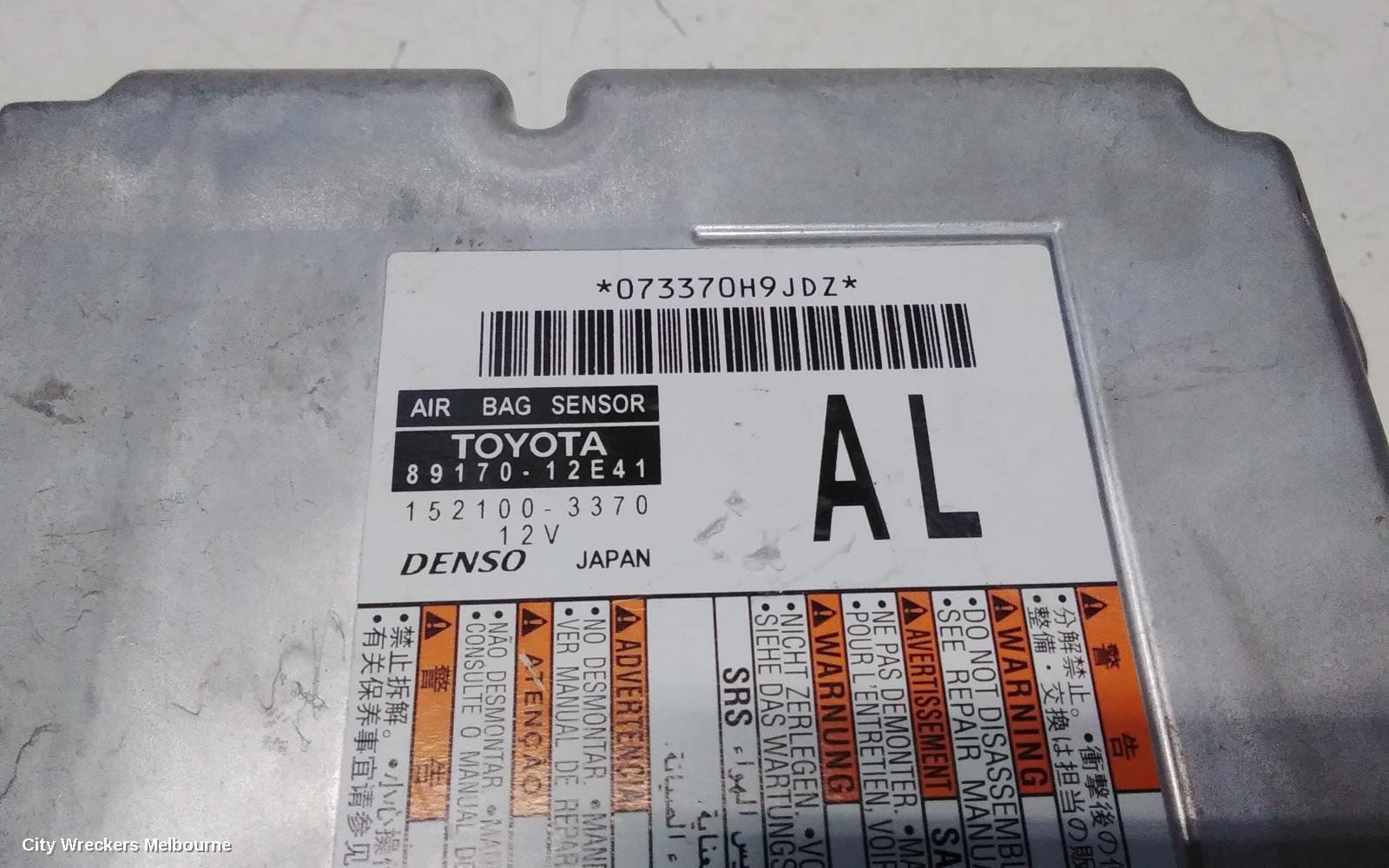 TOYOTA COROLLA AIRBAG MODULE/SENSOR, MODULE, HYBRID, ZWE211R, 07/2018 ONWARDS