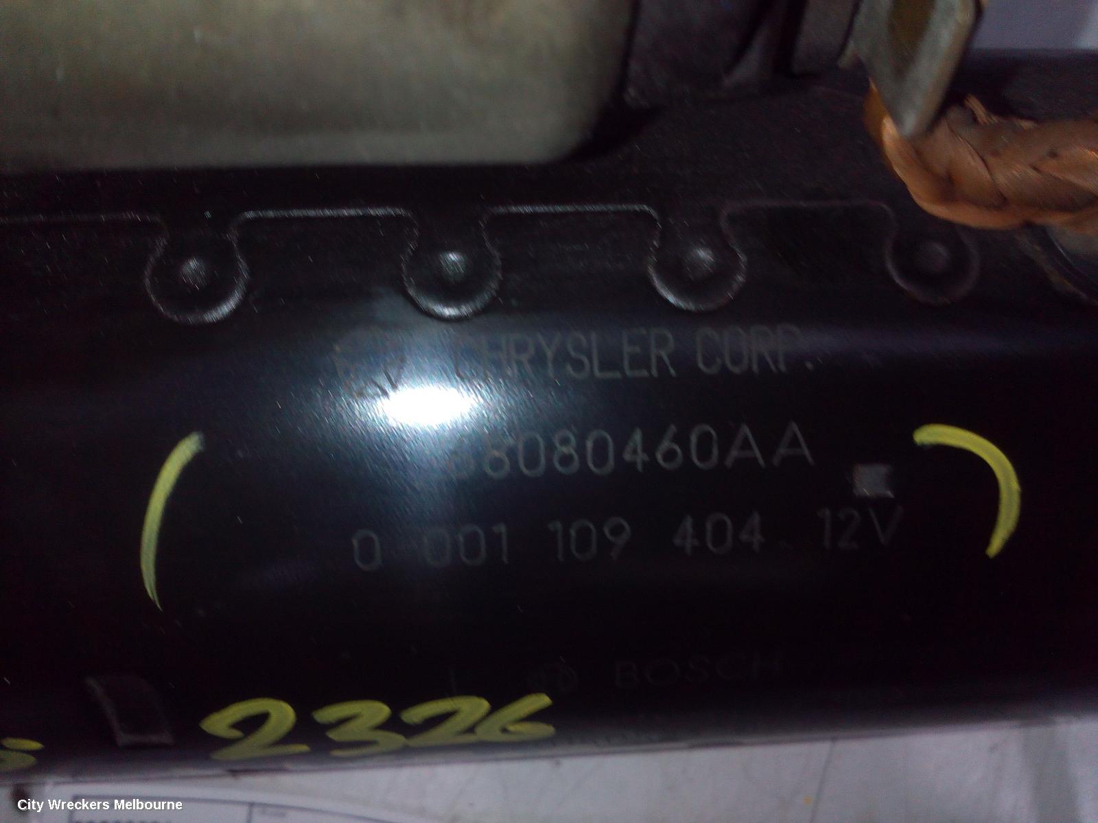 JEEP GRANDCHEROKEE STARTER, DIESEL, 3.0, WK, 06/2011 - 02/2022