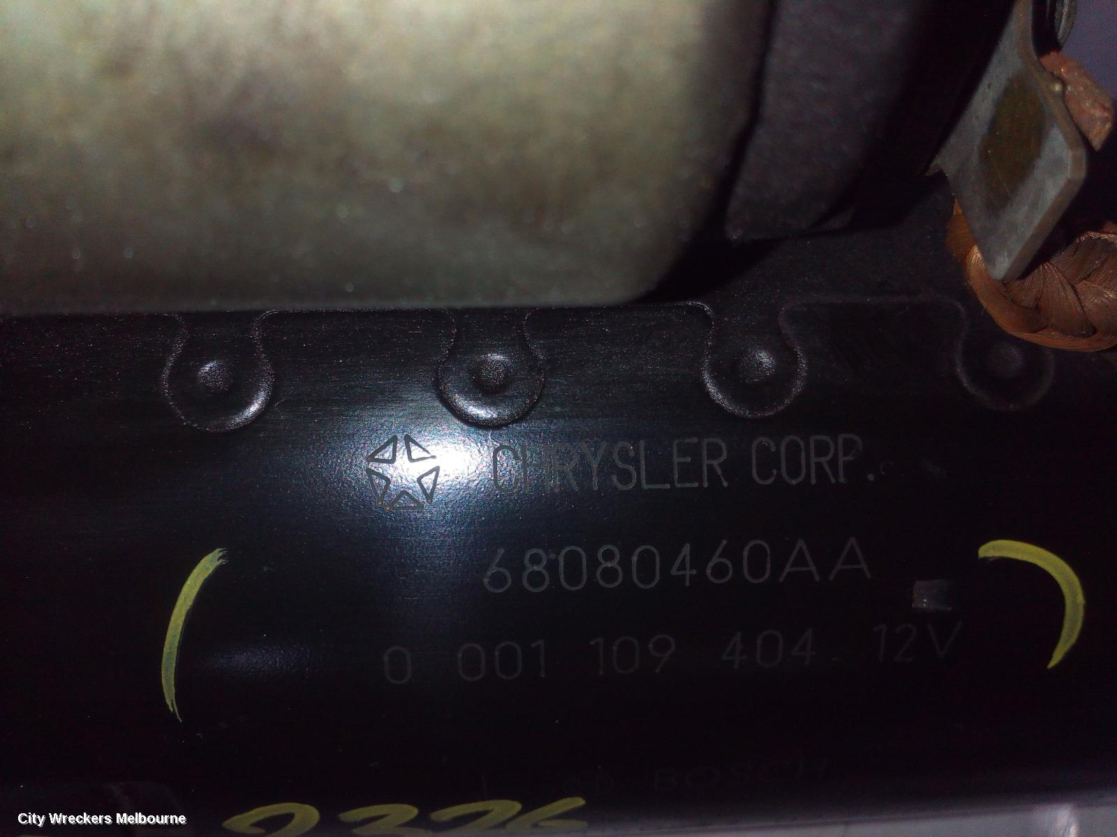JEEP GRANDCHEROKEE STARTER, DIESEL, 3.0, WK, 06/2011 - 02/2022