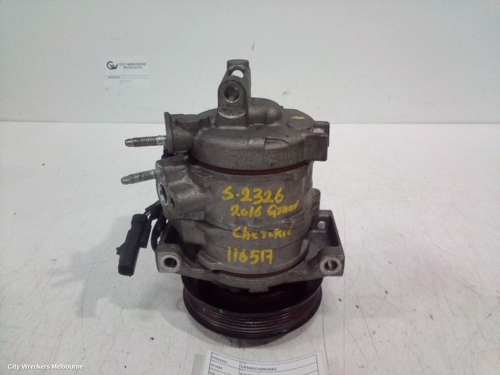 JEEP GRANDCHEROKEE A/C COMPRESSOR, WK, 3.0, DIESEL, 04/2013 - 02/2022