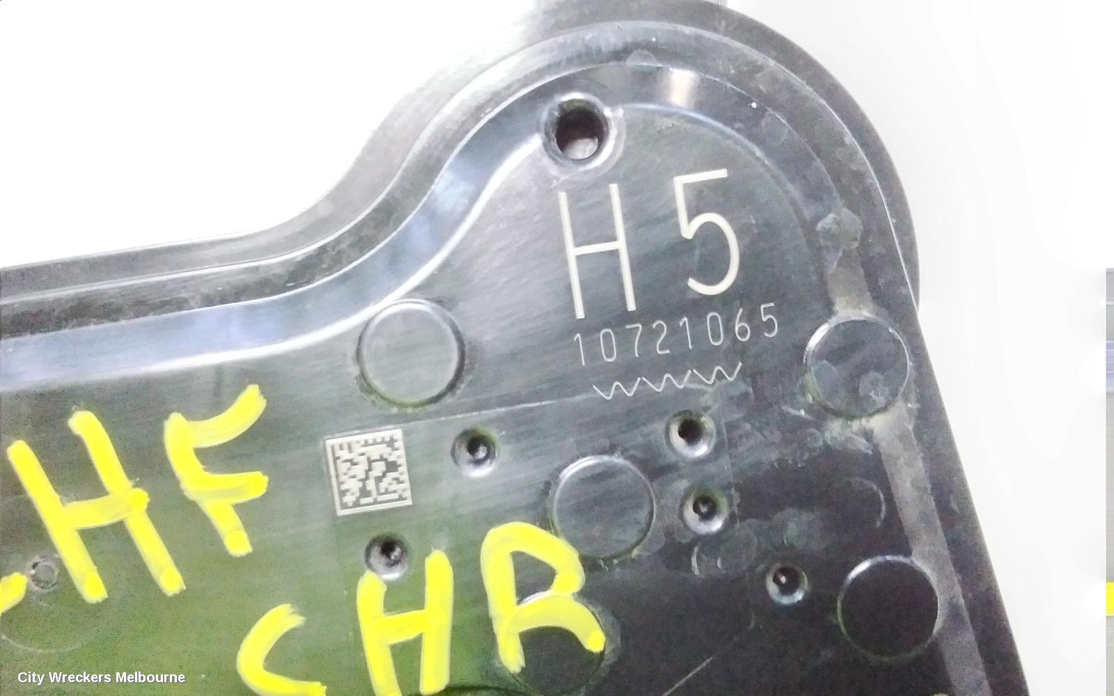 TOYOTA C-HR DOOR/BOOT/GATE LOCK, LEFT FRONT DOOR LOCK, GEN 1, 12/2016 ONWARDS