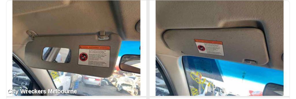 HOLDEN BARINA SUNVISOR, TK, LH SIDE, 12/2005 - 12/2012