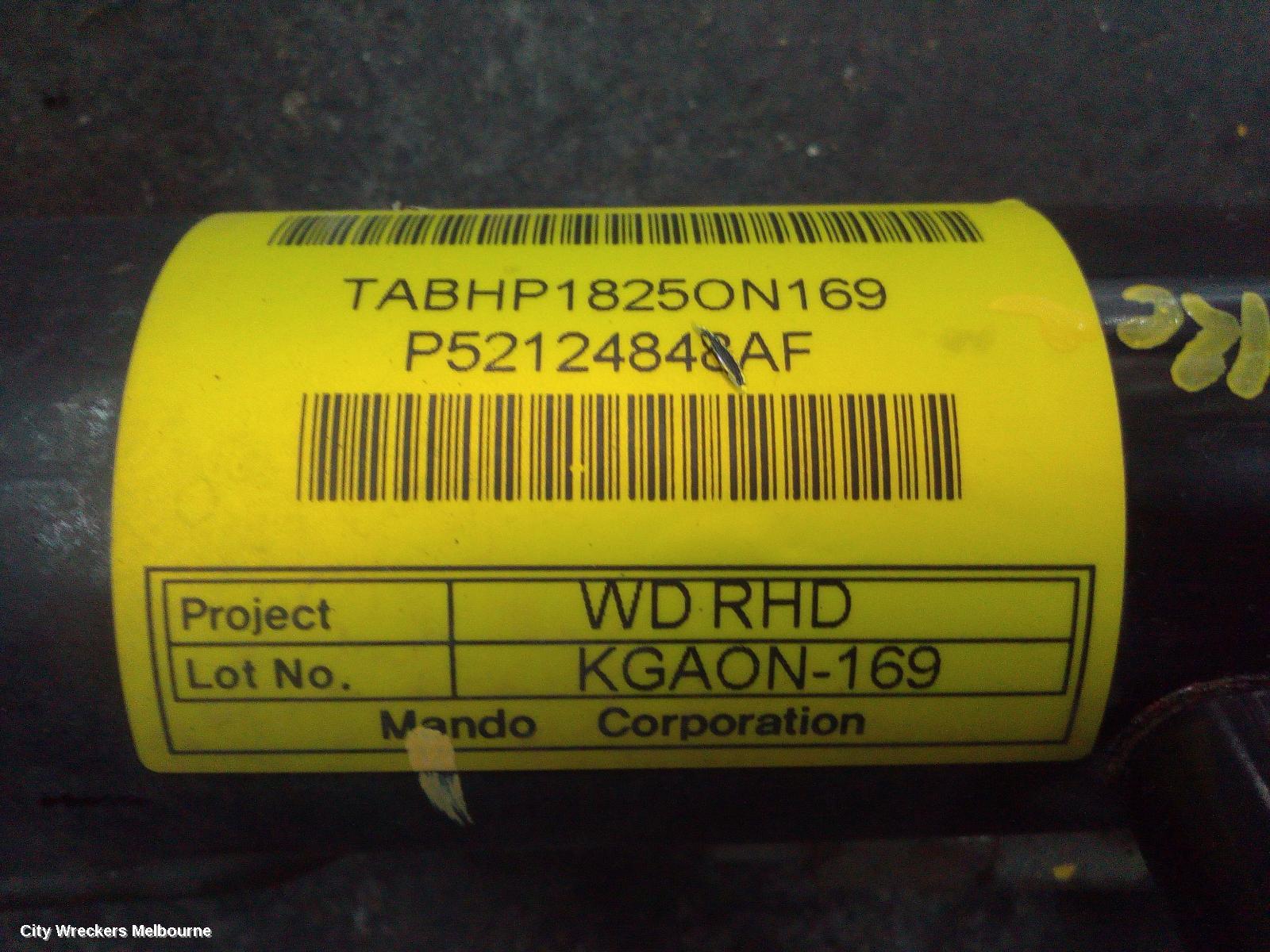 JEEP GRANDCHEROKEE STEERING BOX/RACK, STEERING RACK, WK, HYDRAULIC TYPE ONLY, NON SRT, 04/2013 - 09/2016