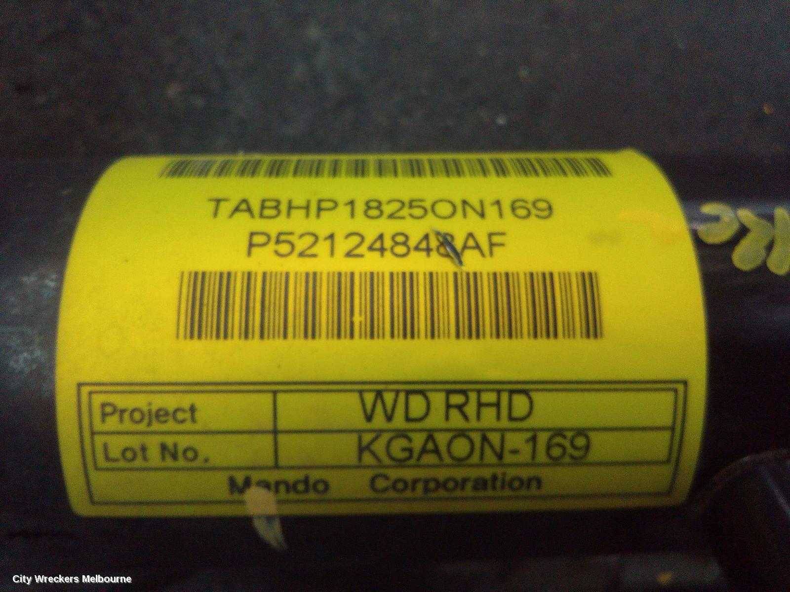 JEEP GRANDCHEROKEE STEERING BOX/RACK, STEERING RACK, WK, HYDRAULIC TYPE ONLY, NON SRT, 04/2013 - 09/2016