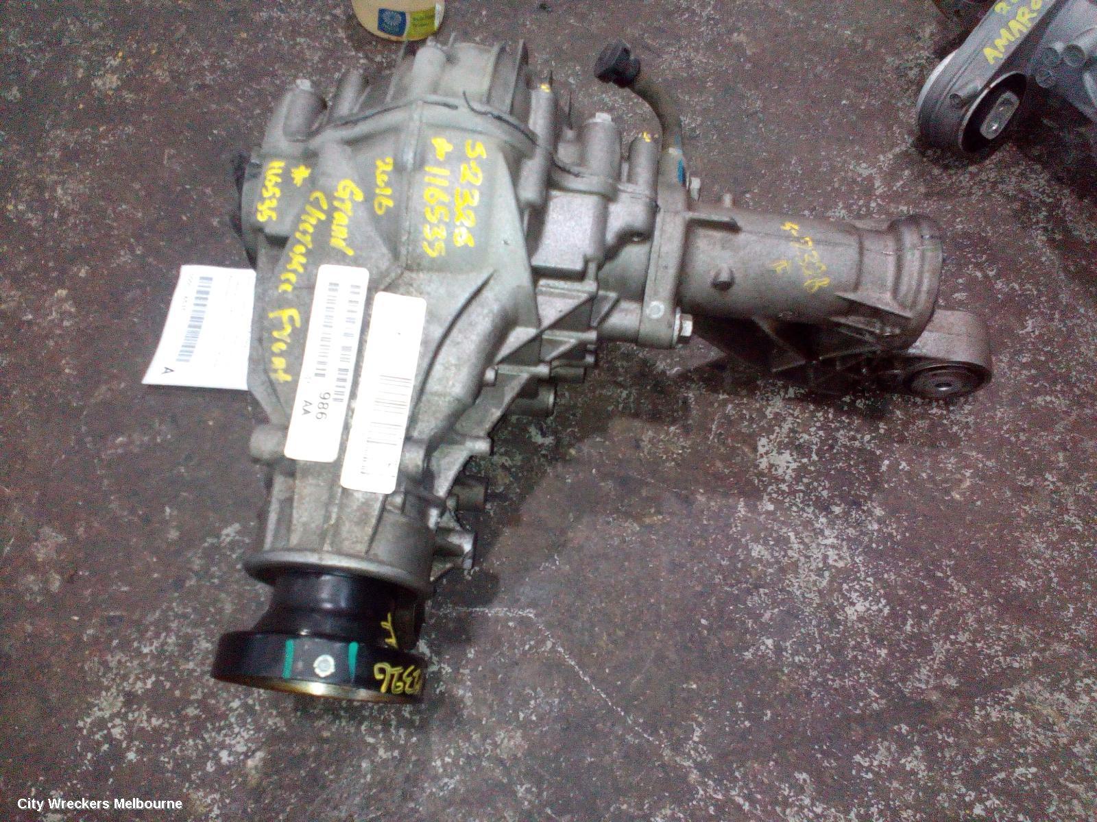 JEEP GRANDCHEROKEE DIFFERENTIAL CENTRE, FRONT, 3.0, DIESEL, WK, 3.44/3.45 RATIO, 10/2010 - 02/2022