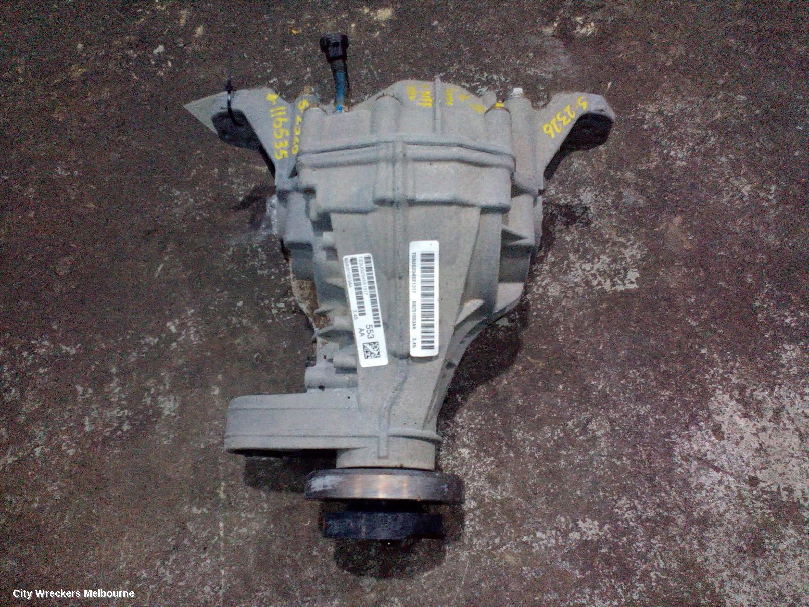 JEEP GRANDCHEROKEE DIFFERENTIAL CENTRE, FRONT, 3.0, DIESEL, WK, 3.44/3.45 RATIO, 10/2010 - 02/2022