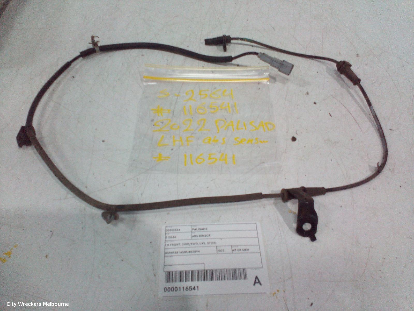 HYUNDAI PALISADE ABS SENSOR, LH FRONT, 2WD/4WD, LX2, 07/2020 ONWARDS