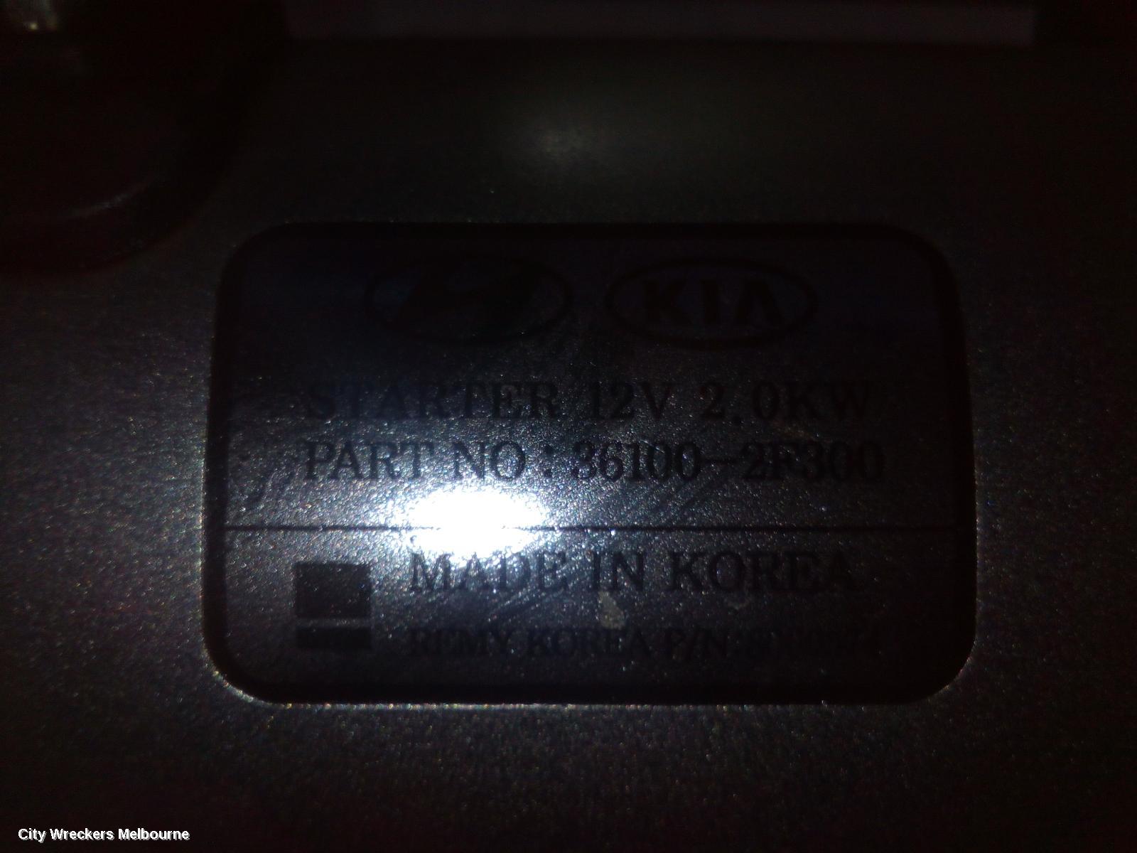 HYUNDAI PALISADE STARTER, LX2, DIESEL, 2.2, TURBO, 07/2020 ONWARDS