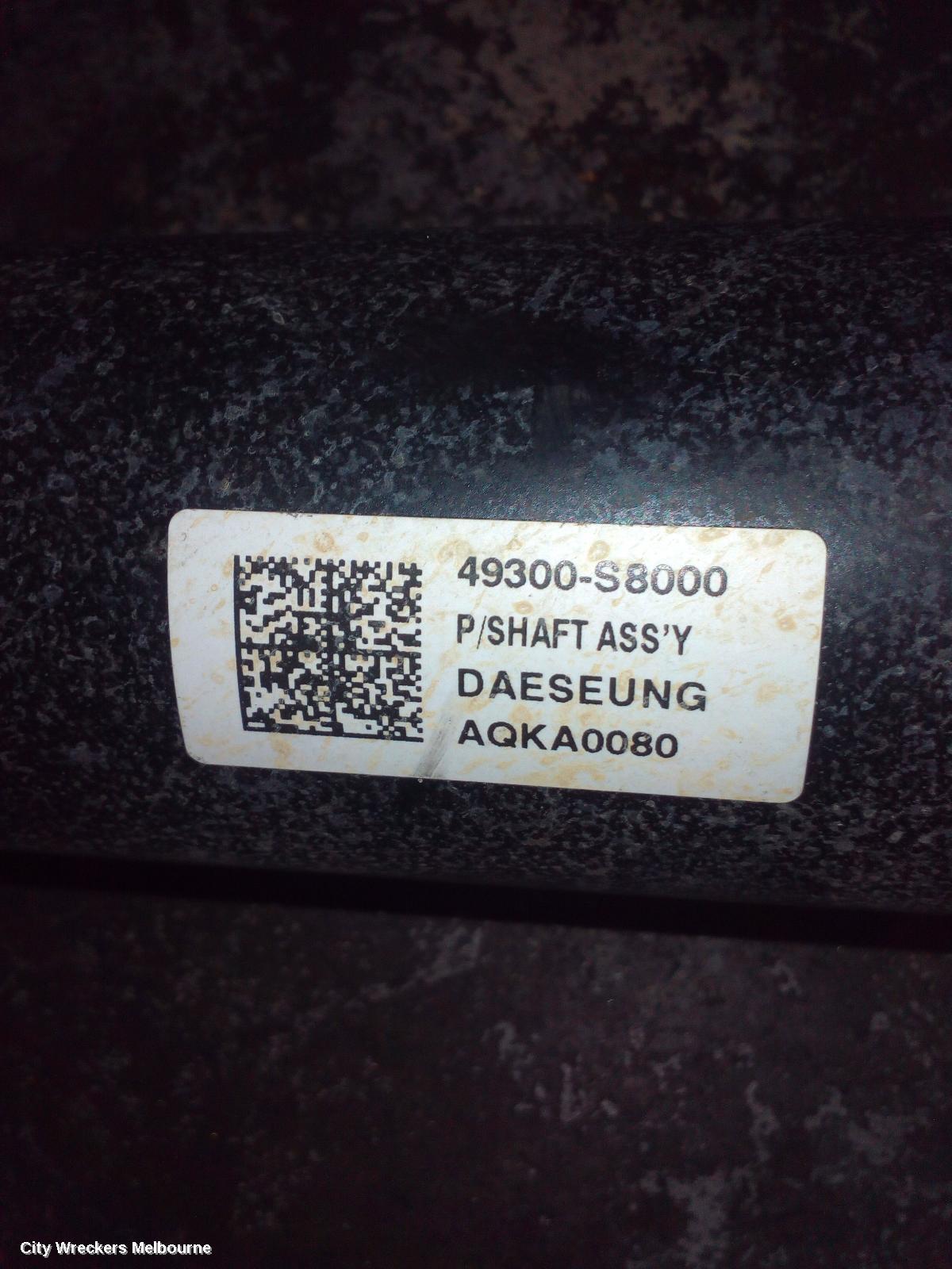 HYUNDAI PALISADE REAR DRIVE SHAFT, DIESEL, 2.2, TURBO, AWD, AUTO T/M, LX2, 07/2020 ONWARDS