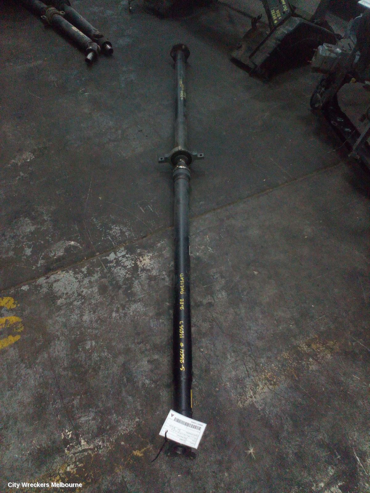 HYUNDAI PALISADE REAR DRIVE SHAFT, DIESEL, 2.2, TURBO, AWD, AUTO T/M, LX2, 07/2020 ONWARDS