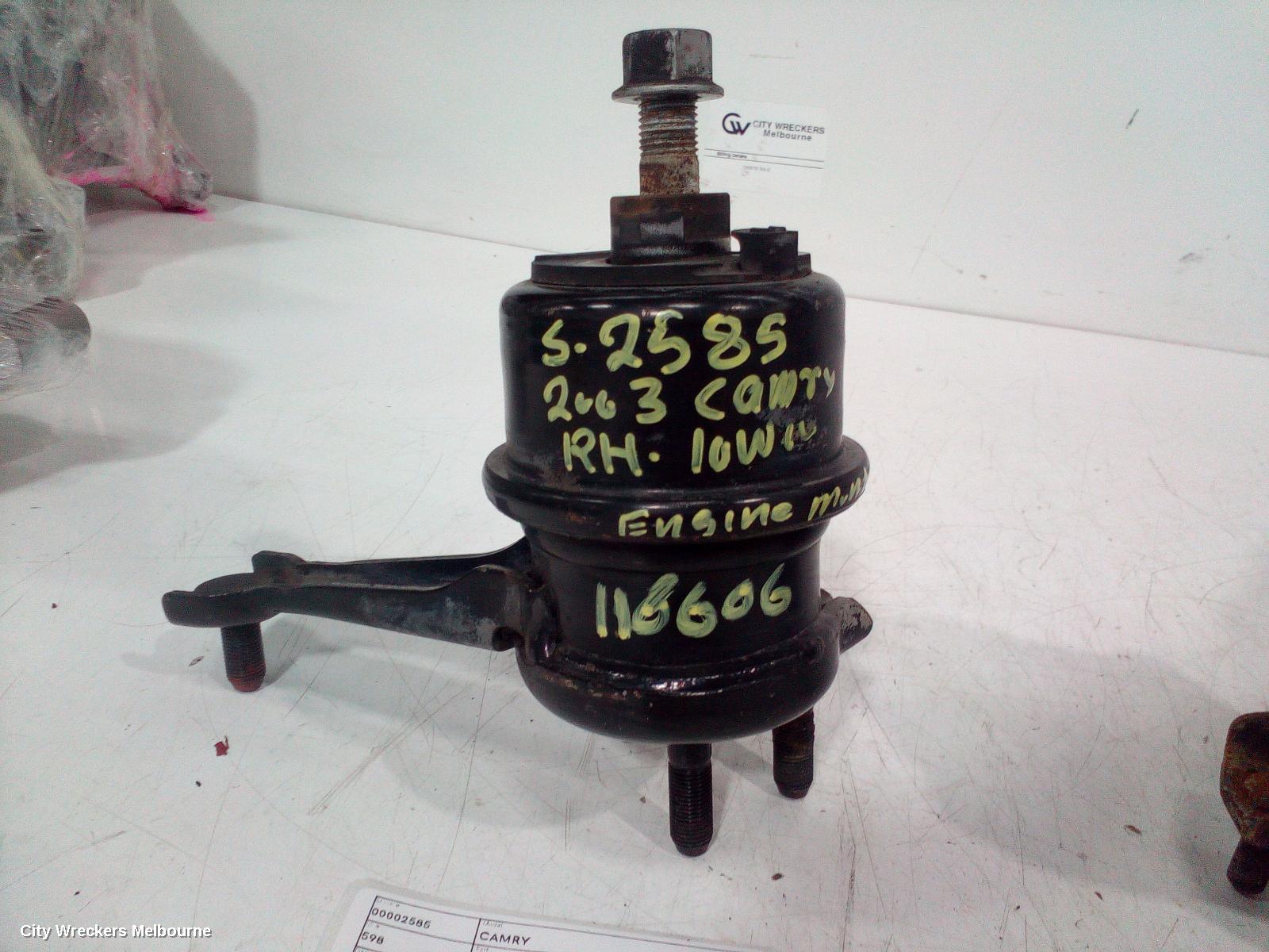 TOYOTA CAMRY MOUNT, ENGINE MOUNT, RIGHT TORQUE ROD, PETROL, 2.4, 2AZ-FE, SK36, 08/2002 - 05/2006