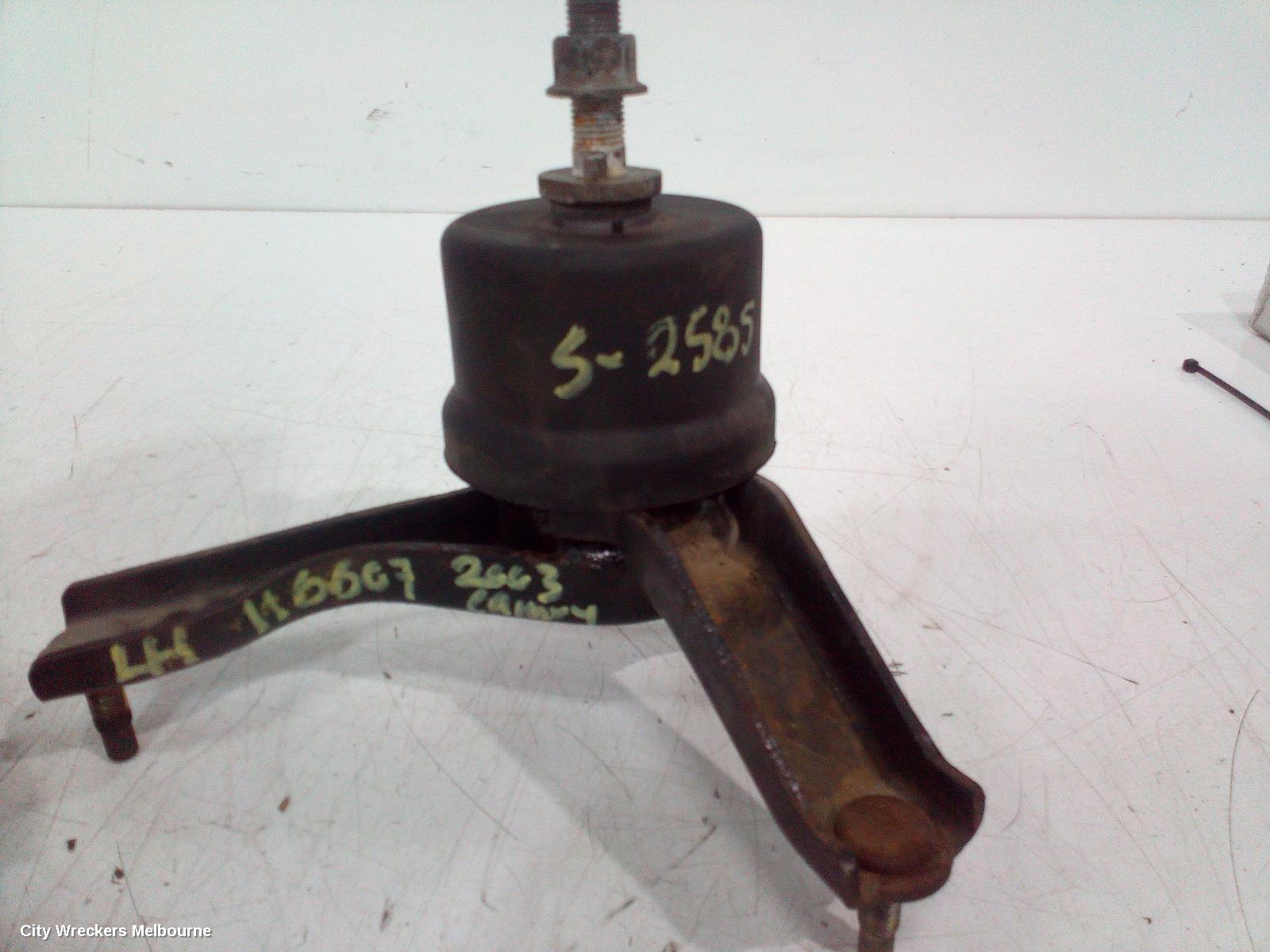TOYOTA CAMRY MOUNT, ENGINE MOUNT, LEFT, PETROL, 2.4, 2AZ-FE, SK36, 08/2002 - 05/2006