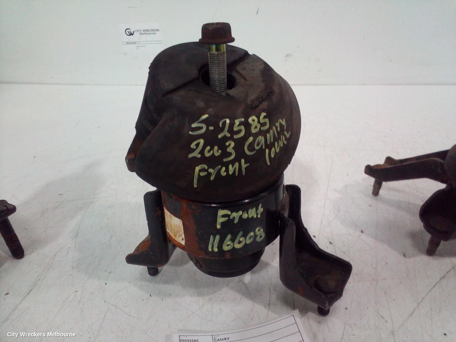 TOYOTA CAMRY MOUNT, ENGINE MOUNT, FRONT, PETROL, 2.4, 2AZ-FE, SK36, 08/2002 - 05/2006