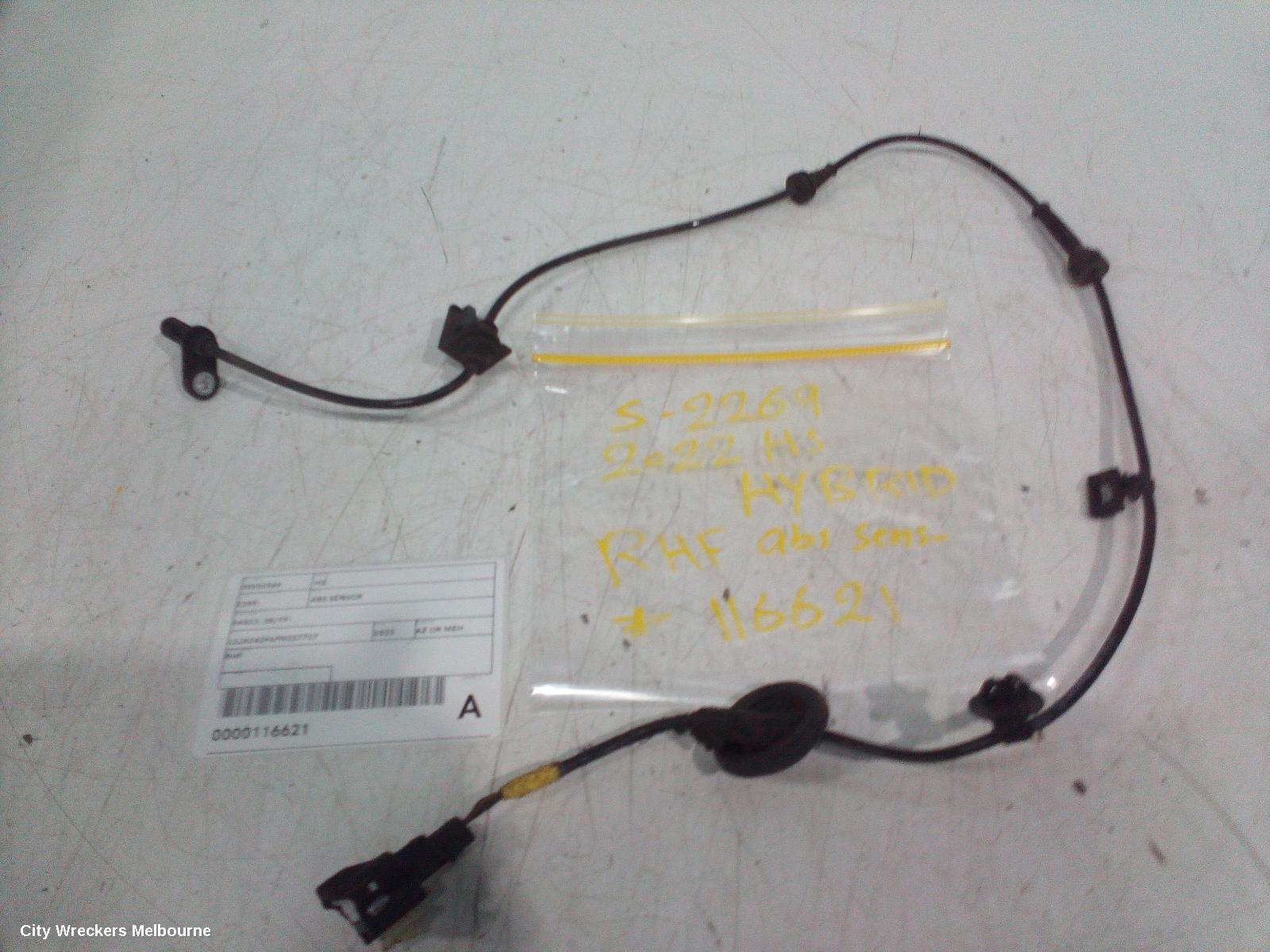 MG HS ABS SENSOR, SAS23, 08/2019 - 12/2024