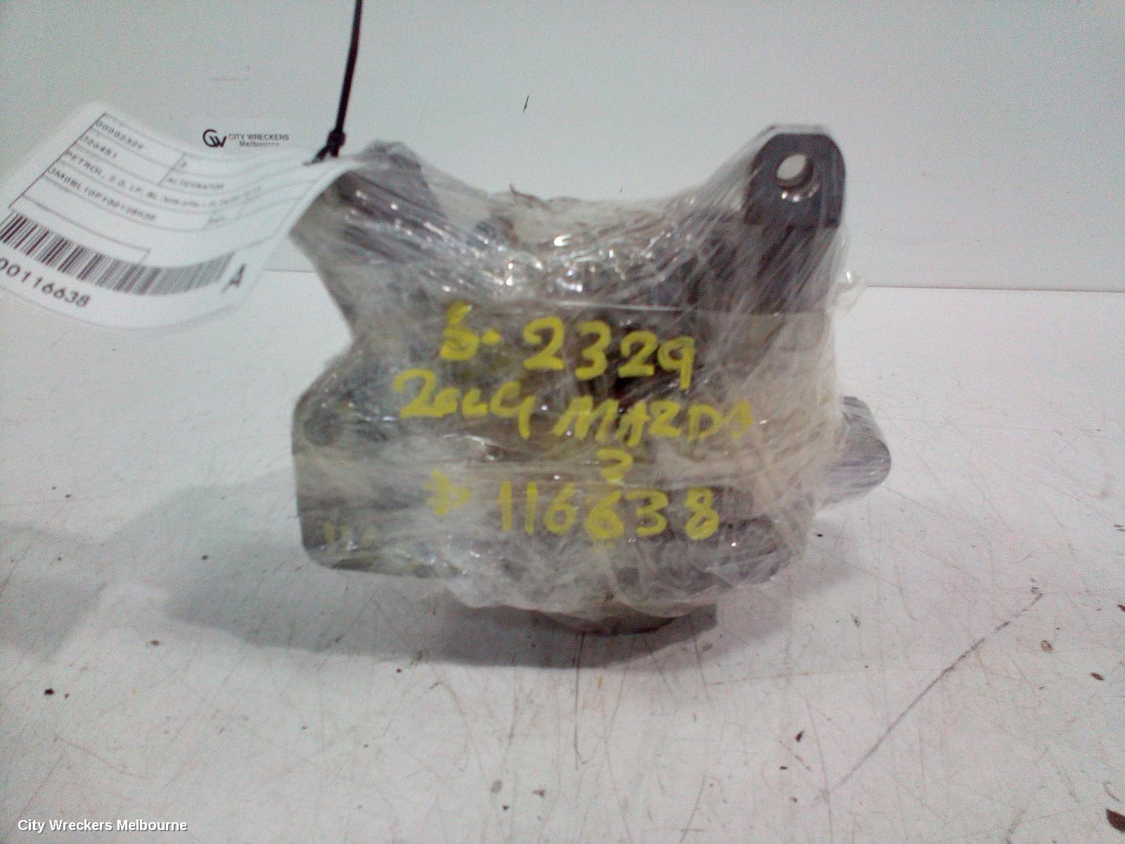 MAZDA 3 ALTERNATOR, PETROL, 2.0, LF, BL (VIN 8TH = F), 04/2009 - 10/2013