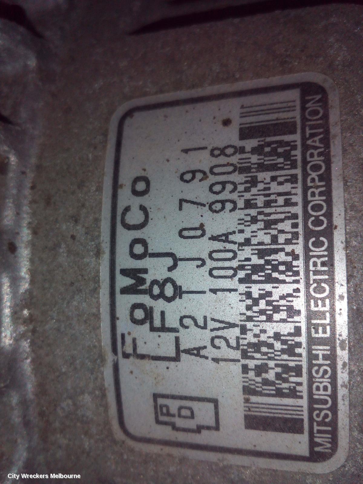 MAZDA 3 ALTERNATOR, PETROL, 2.0, LF, BL (VIN 8TH = F), 04/2009 - 10/2013