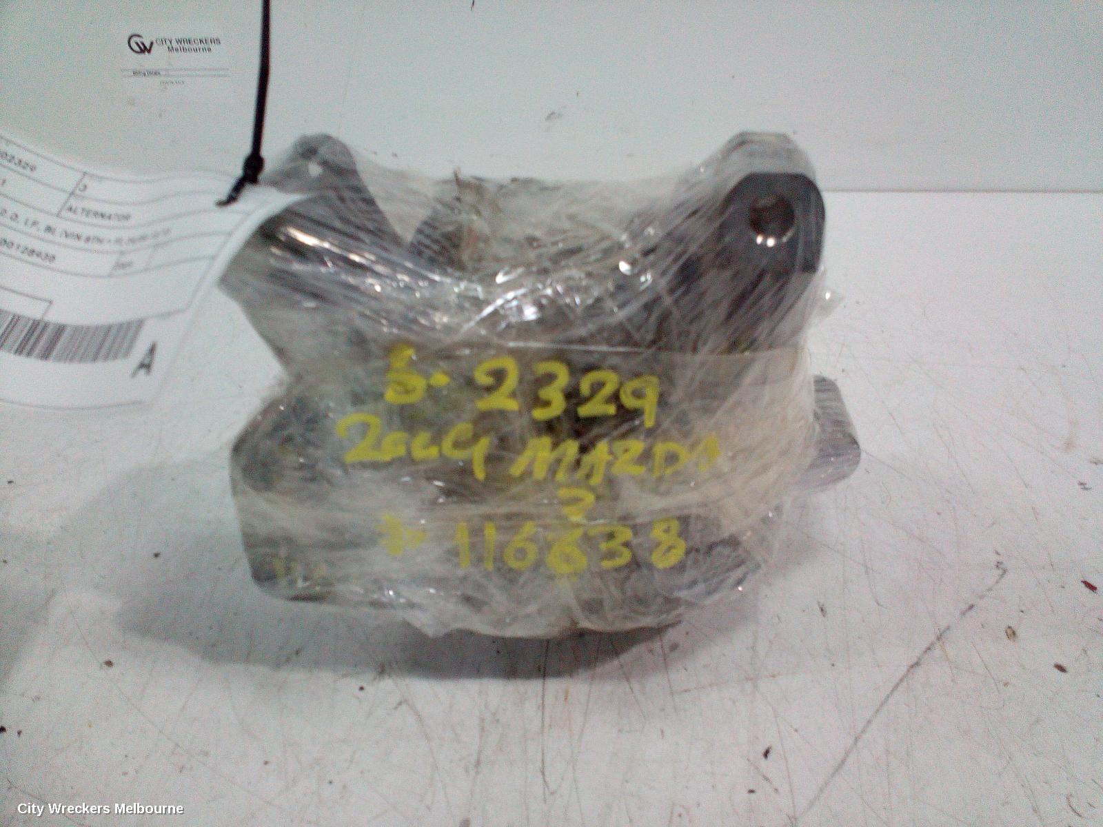 MAZDA 3 ALTERNATOR, PETROL, 2.0, LF, BL (VIN 8TH = F), 04/2009 - 10/2013